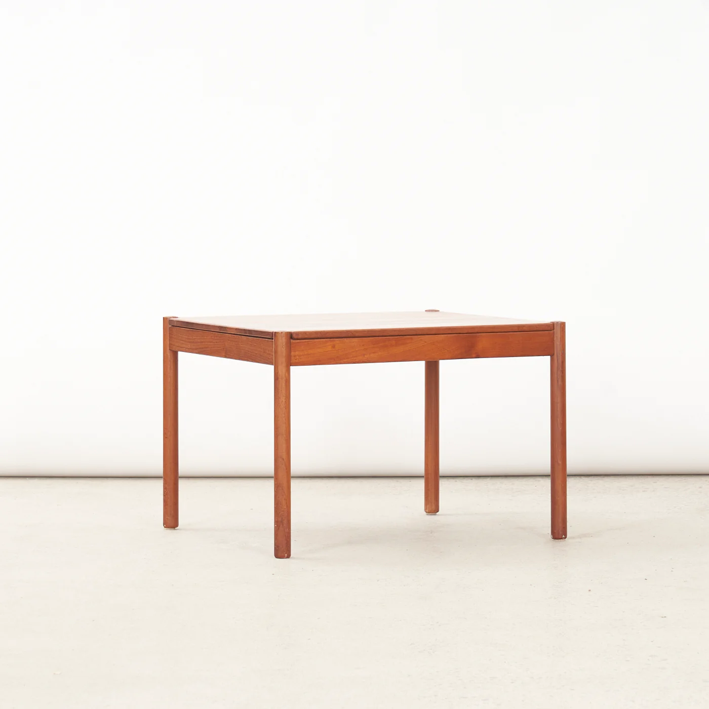 '167' Solid Teak Side Table by Kai Kristiansen for Magnus Olesen, Denmark