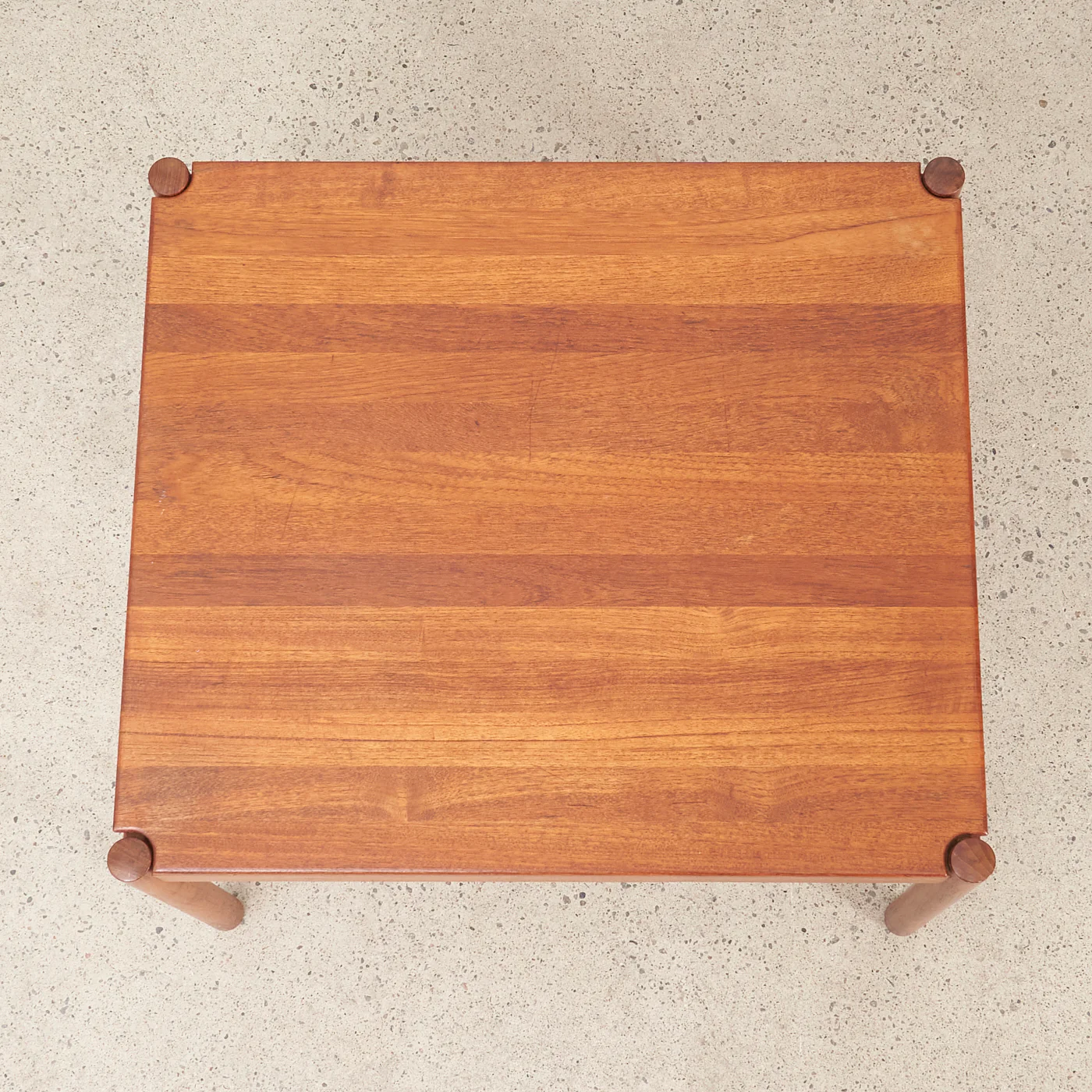 '167' Solid Teak Side Table by Kai Kristiansen for Magnus Olesen, Denmark - Image 5