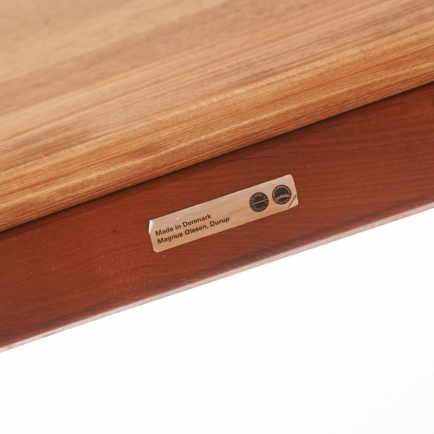 '167' Solid Teak Side Table by Kai Kristiansen for Magnus Olesen, Denmark - Image 8