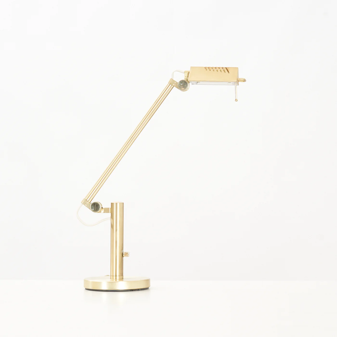 Adjustable Brass Table Lamp by Atelio