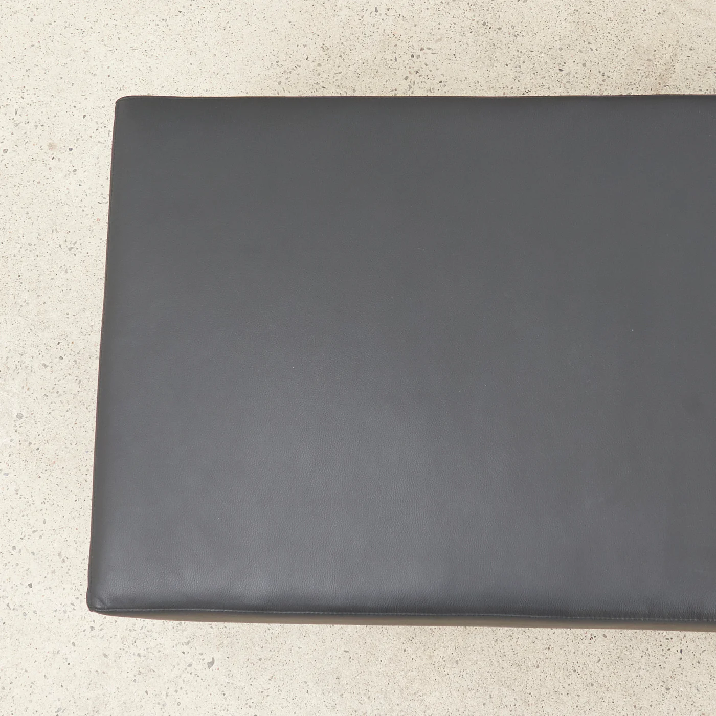 Black Leather Bench by Coalesse - Image 4