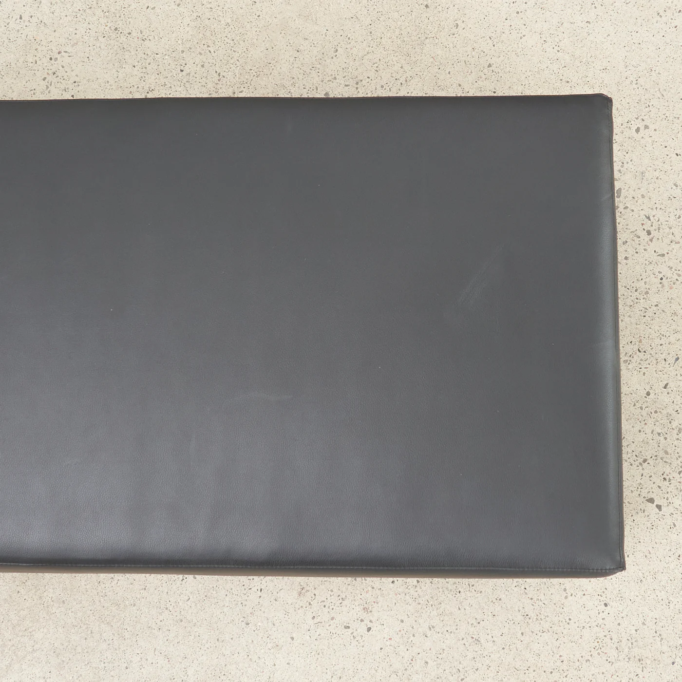 Black Leather Bench by Coalesse - Image 5