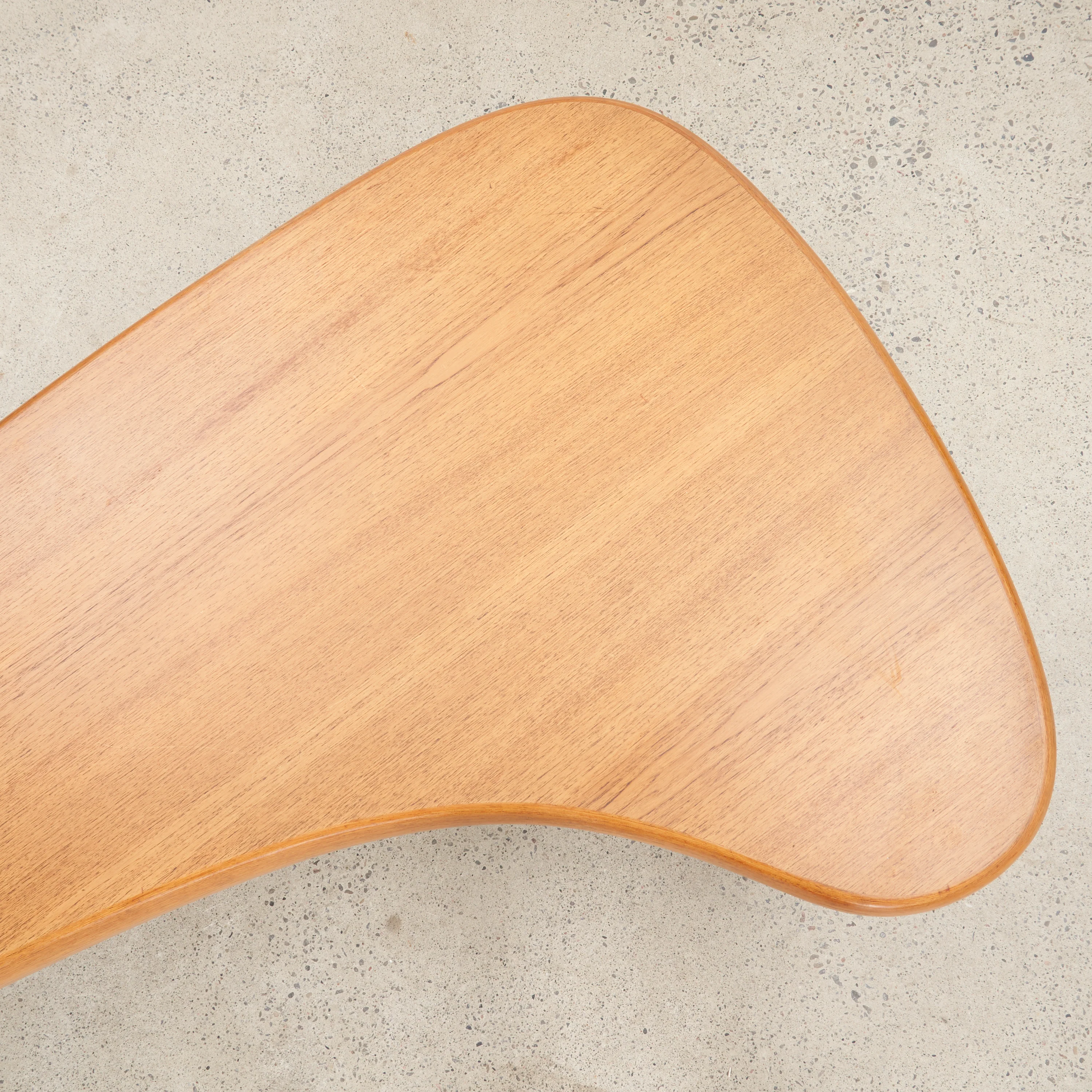 'Capri' Kidney Shaped Teak Coffee Table by Johannes Andersen for Trensum Möbelfabrik, Sweden - Image 5