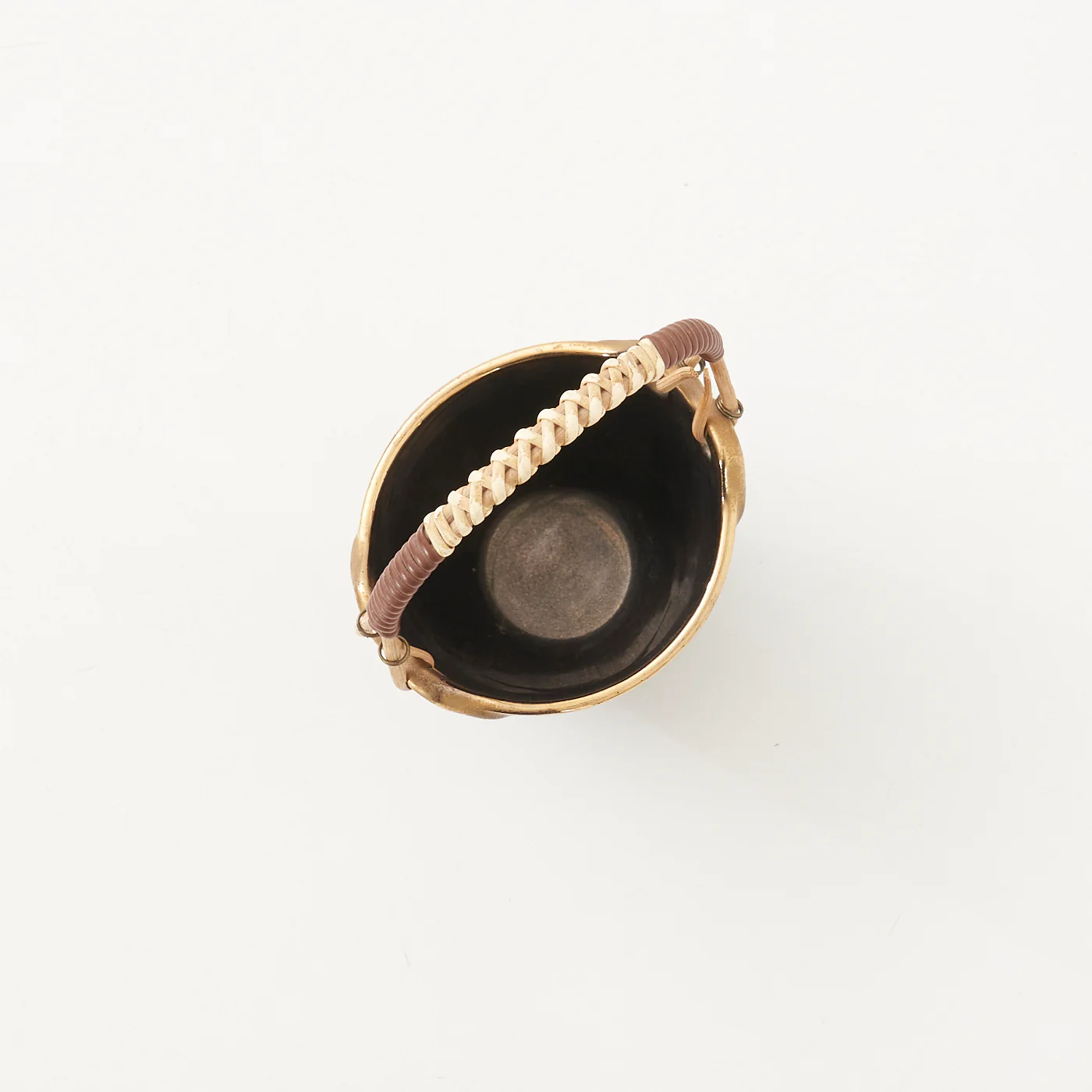 Small Ceramic West German Basket - Image 4