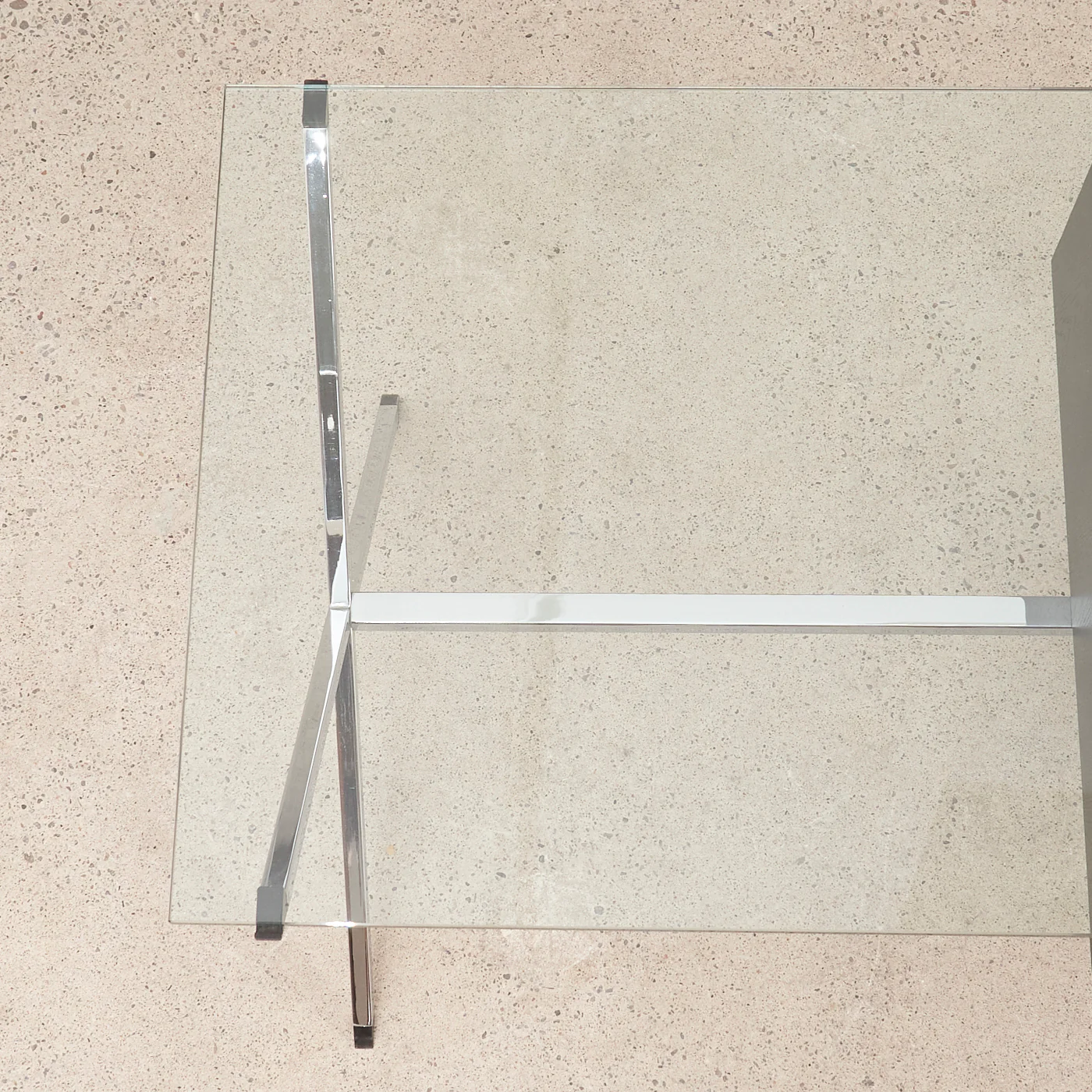 Chrome & Glass Desk by Franco Albini for Knoll - Image 4