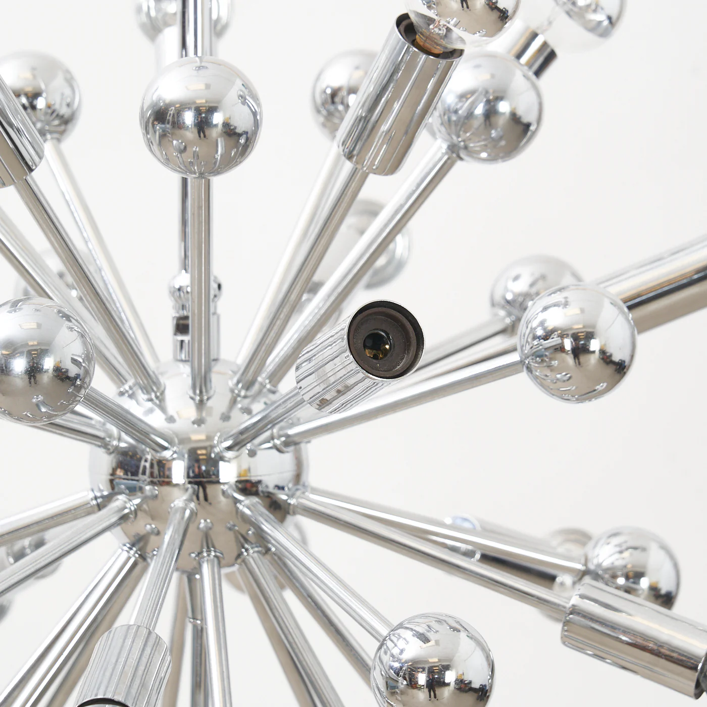 Chrome Sputnik Ceiling Light by Paul de Haan for Jolina Lighting - Image 4