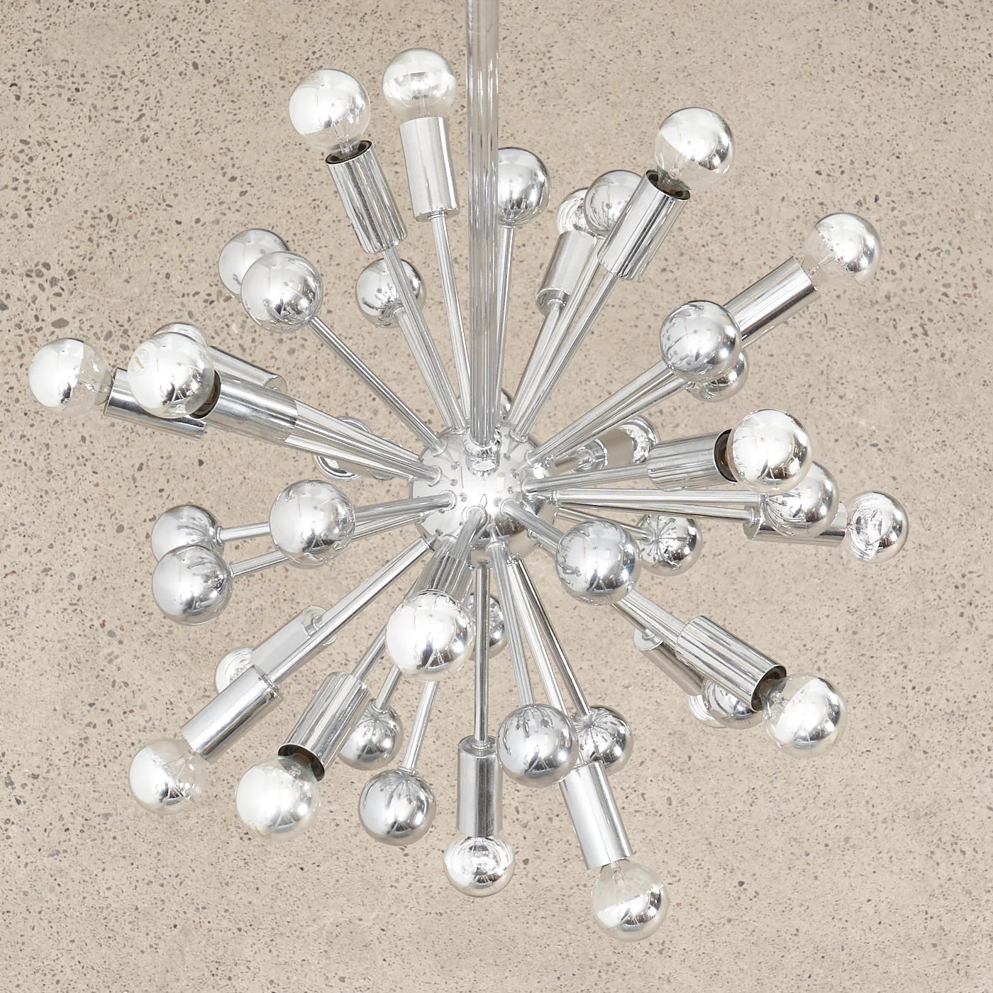Chrome Sputnik Ceiling Light by Paul de Haan for Jolina Lighting - Image 5