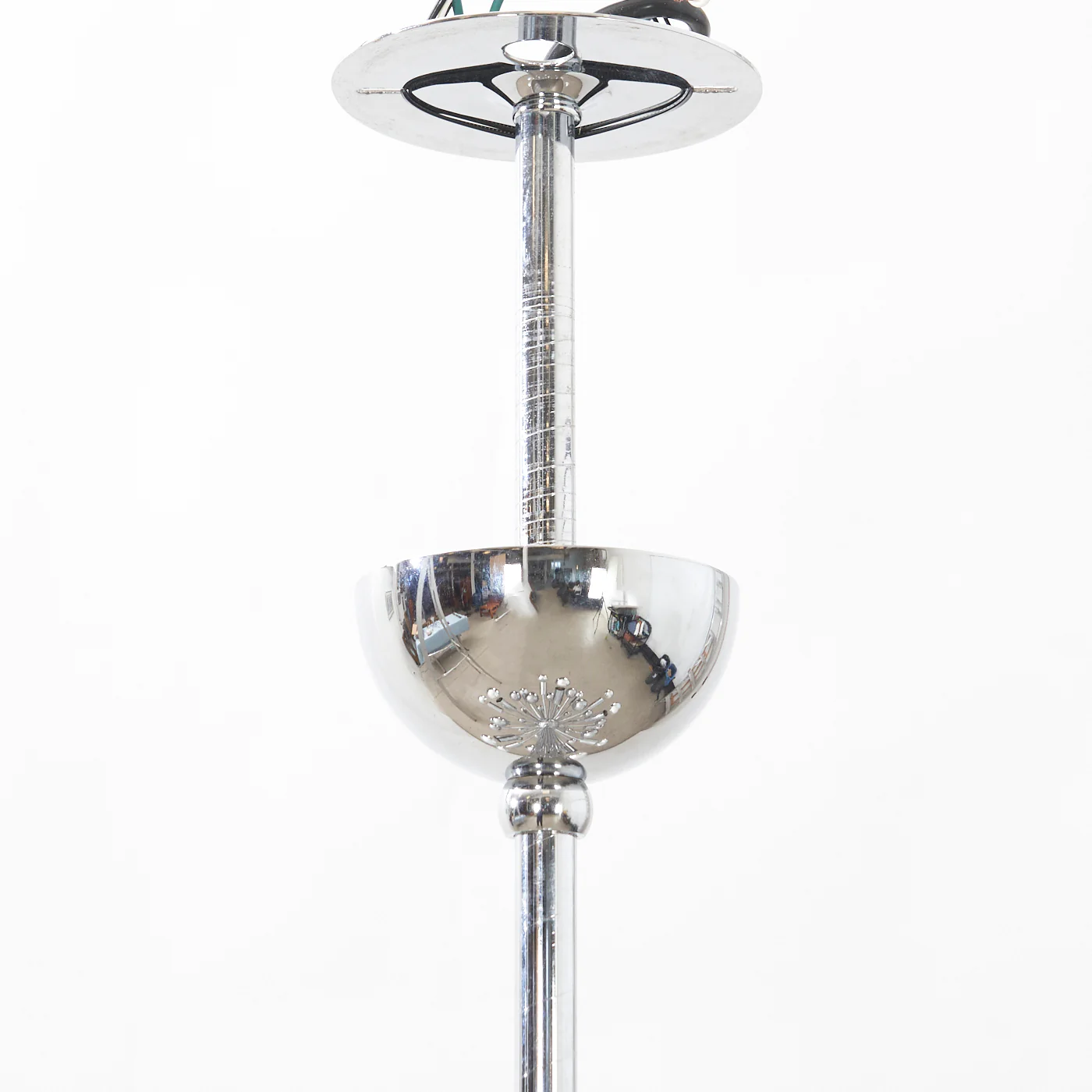 Chrome Sputnik Ceiling Light by Paul de Haan for Jolina Lighting - Image 7