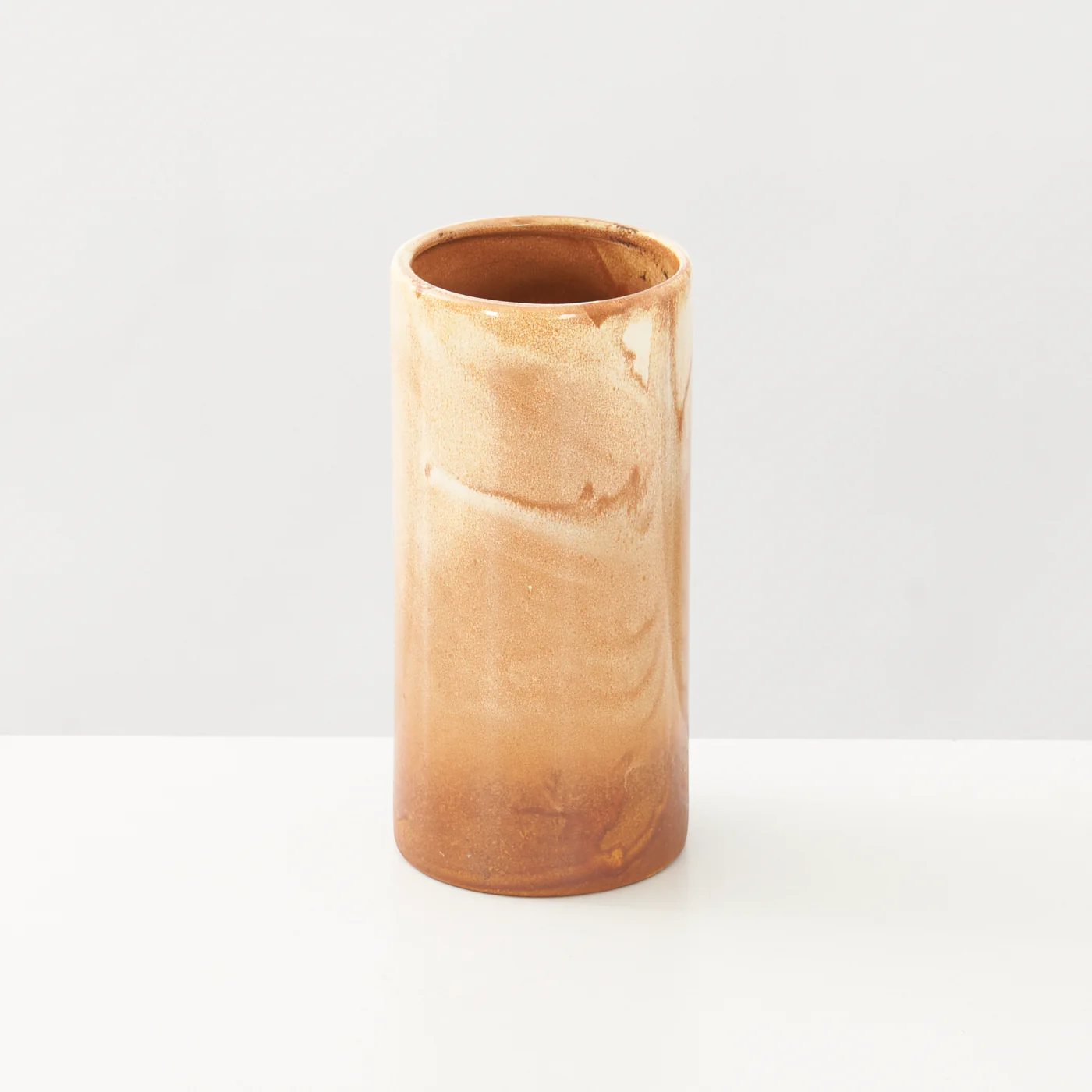Cylindrical Ceramic Vase by Haegar, USA - Image 2