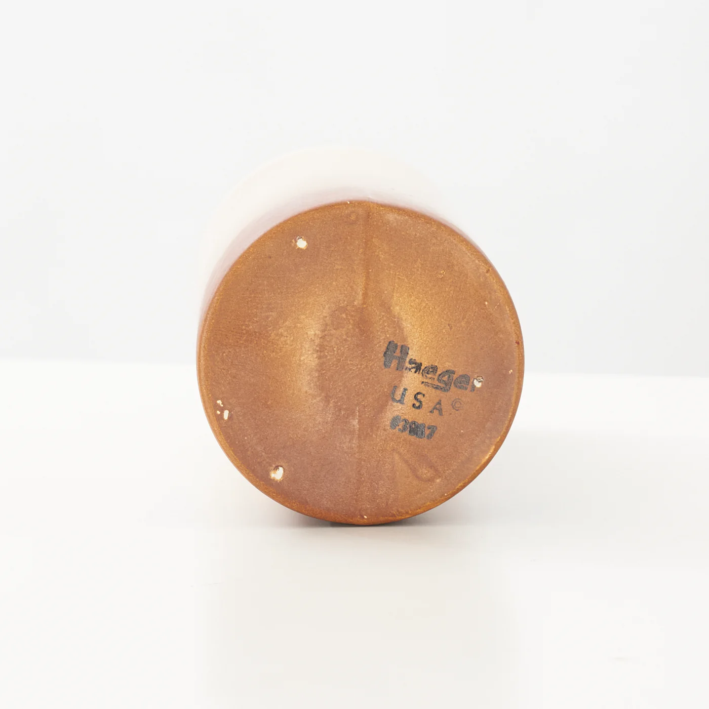 Cylindrical Ceramic Vase by Haegar, USA - Image 4
