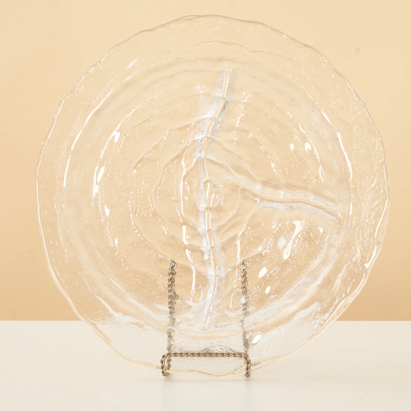 Divided Glass Dish by Muurla Finland - Image 2