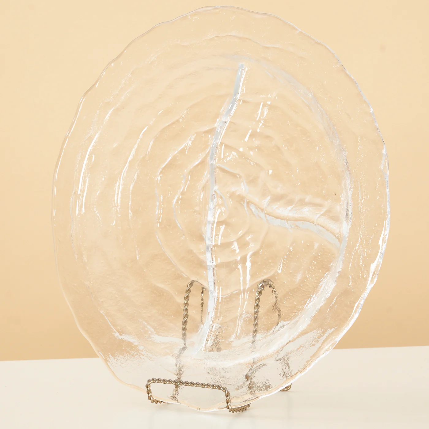 Divided Glass Dish by Muurla Finland - Image 5