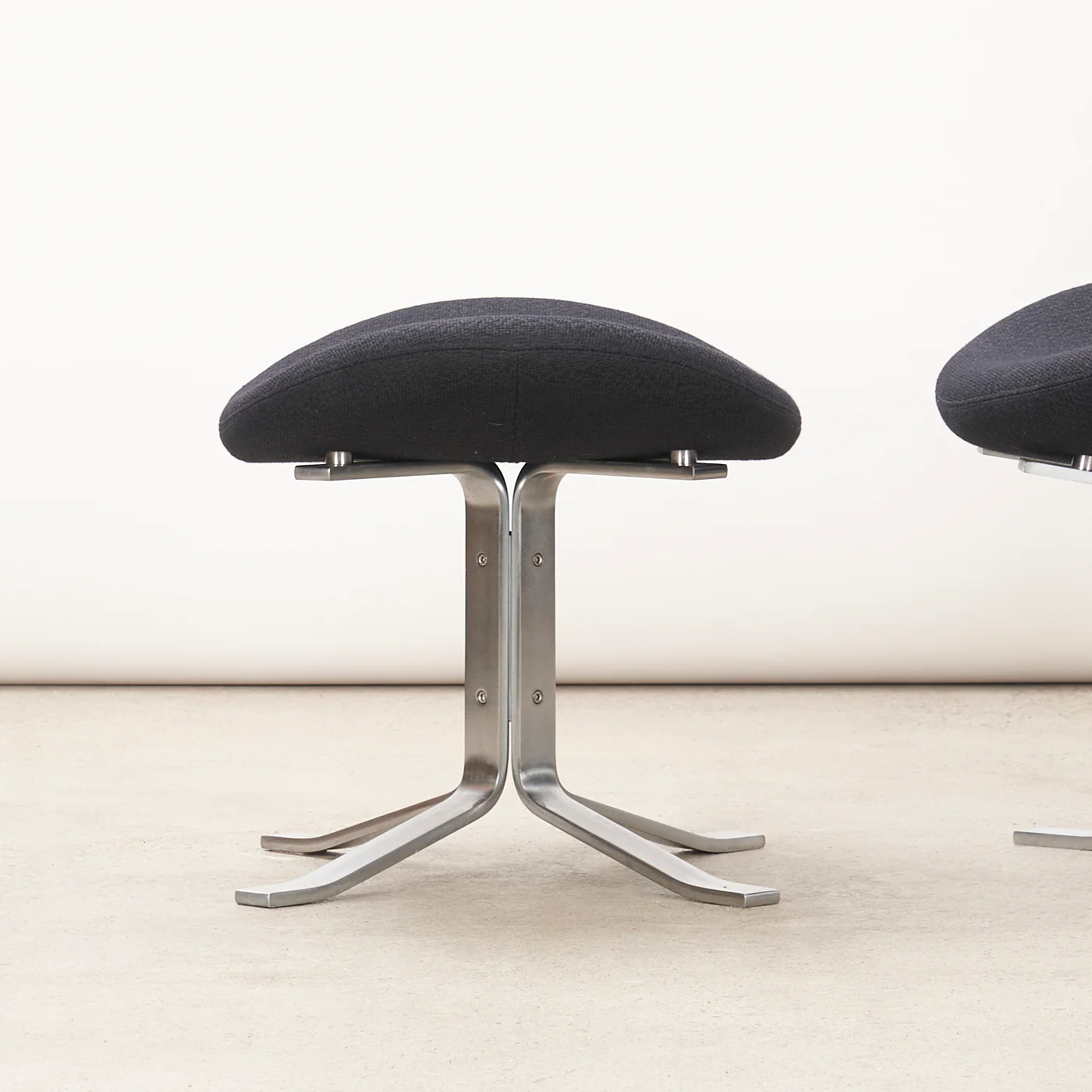 'EJ 5' aka 'Corona' Lounge Chair & Ottoman by Poul Volther for Erik Jørgensen, Denmark - Image 10