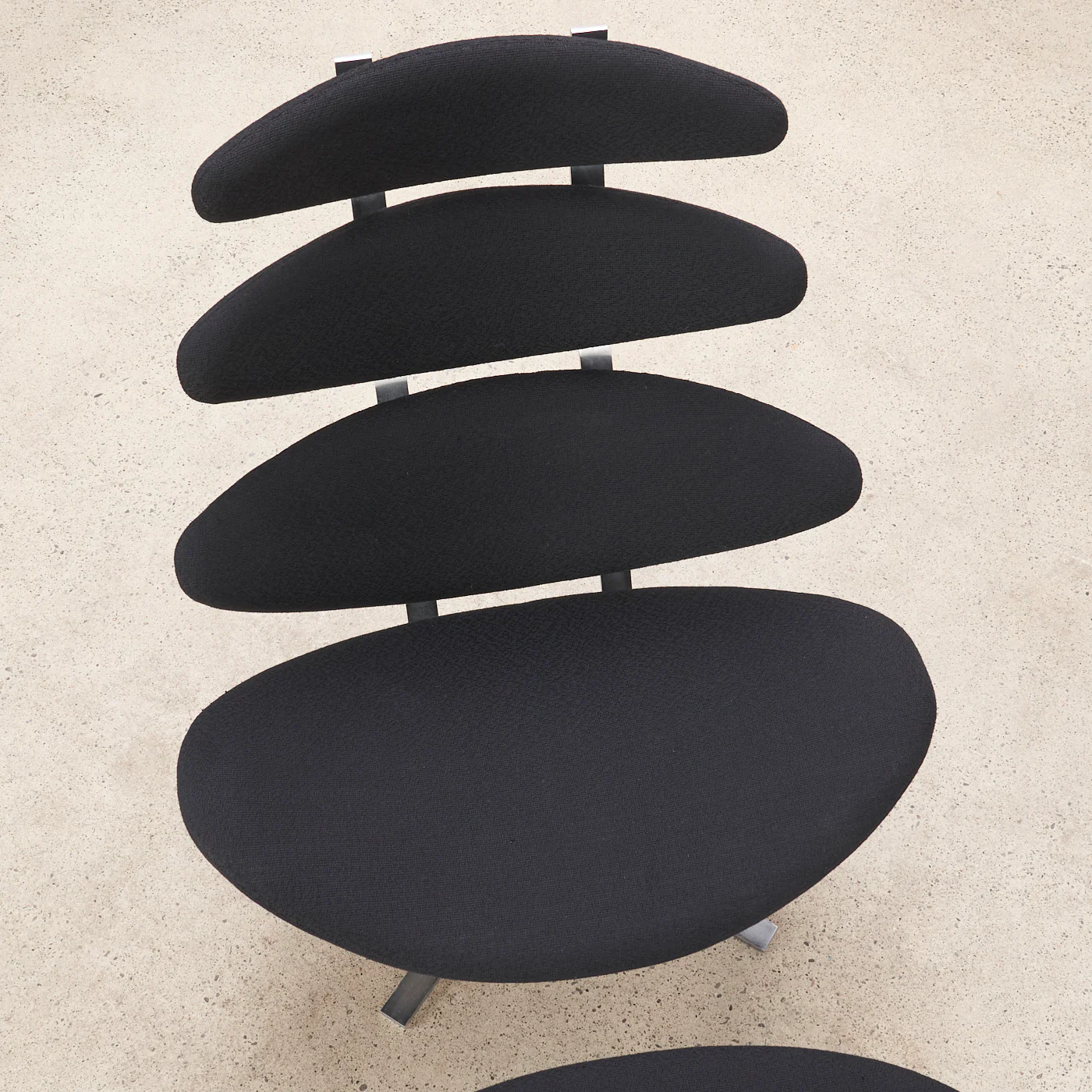 'EJ 5' aka 'Corona' Lounge Chair & Ottoman by Poul Volther for Erik Jørgensen, Denmark - Image 7