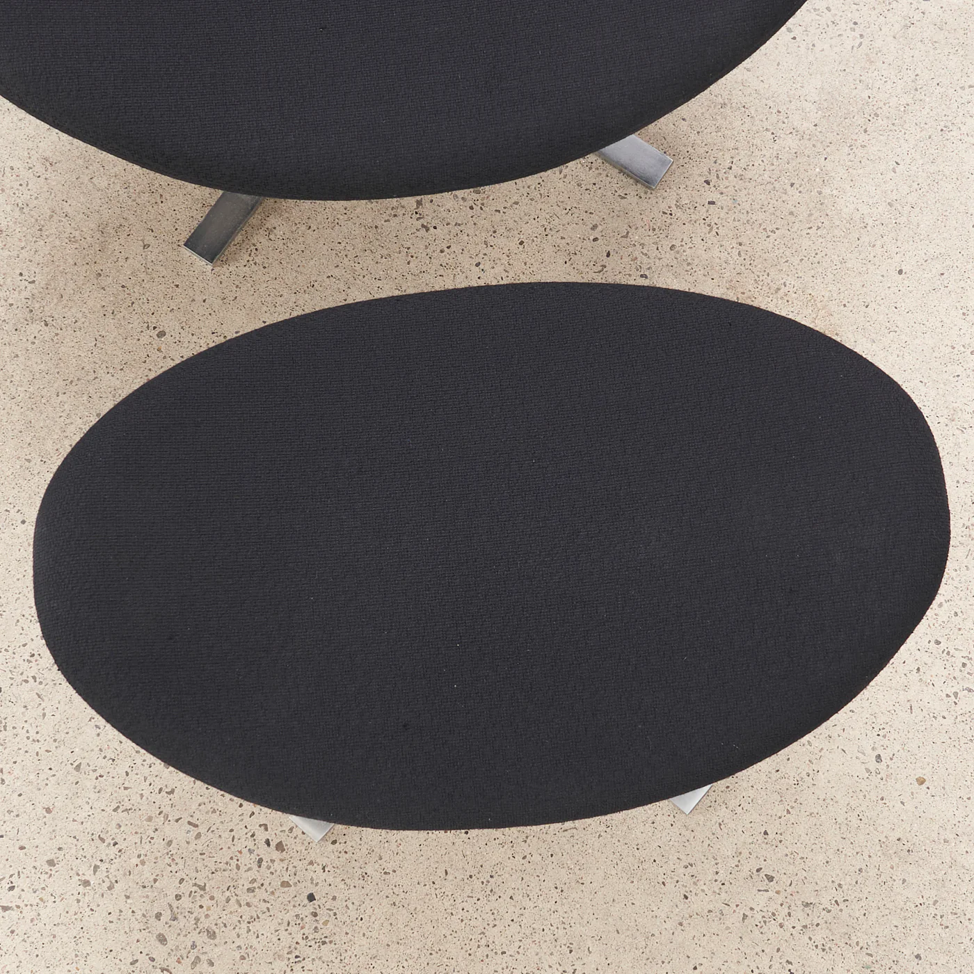 'EJ 5' aka 'Corona' Lounge Chair & Ottoman by Poul Volther for Erik Jørgensen, Denmark - Image 8