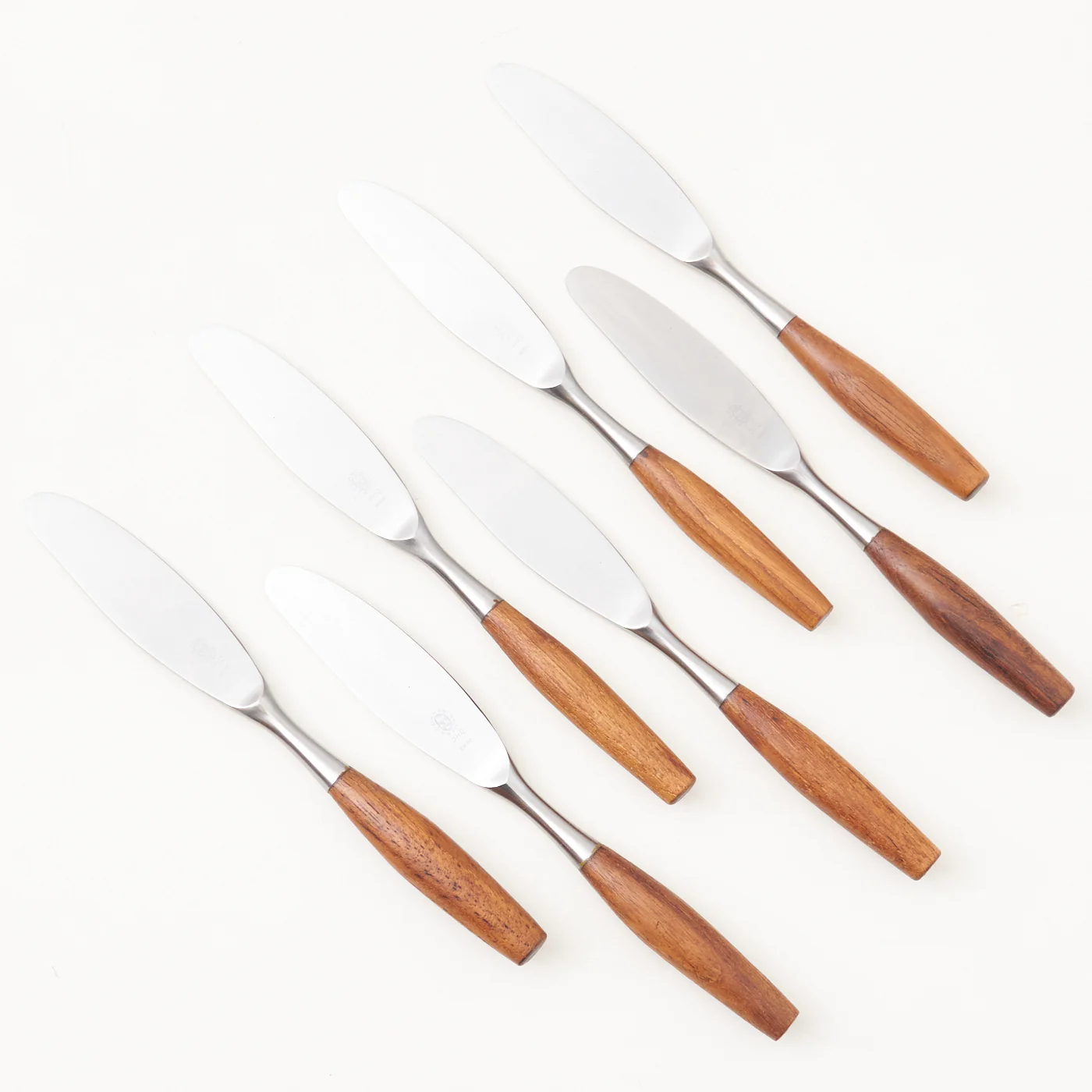 'Fjord' Teak & Stainless Steel Flatware Set by Jens Quistgaard for Dansk, Denmark - Image 10