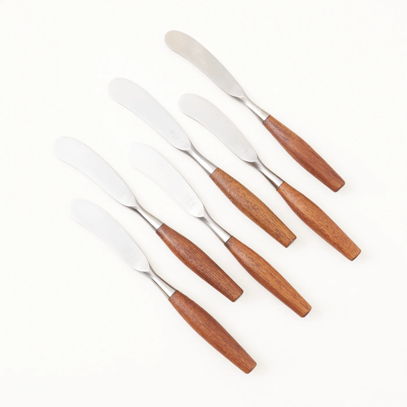'Fjord' Teak & Stainless Steel Flatware Set by Jens Quistgaard for Dansk, Denmark - Image 11