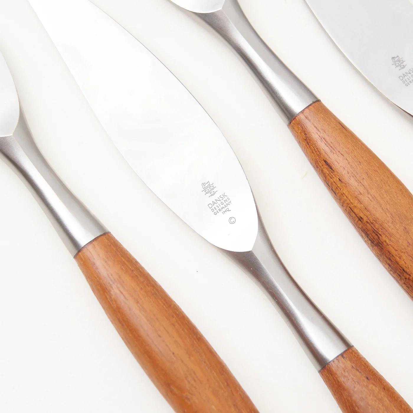 'Fjord' Teak & Stainless Steel Flatware Set by Jens Quistgaard for Dansk, Denmark - Image 12
