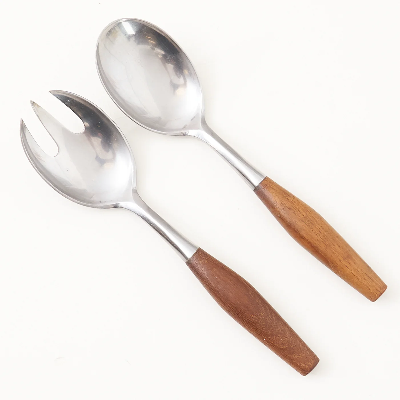 'Fjord' Teak & Stainless Steel Flatware Set by Jens Quistgaard for Dansk, Denmark - Image 3