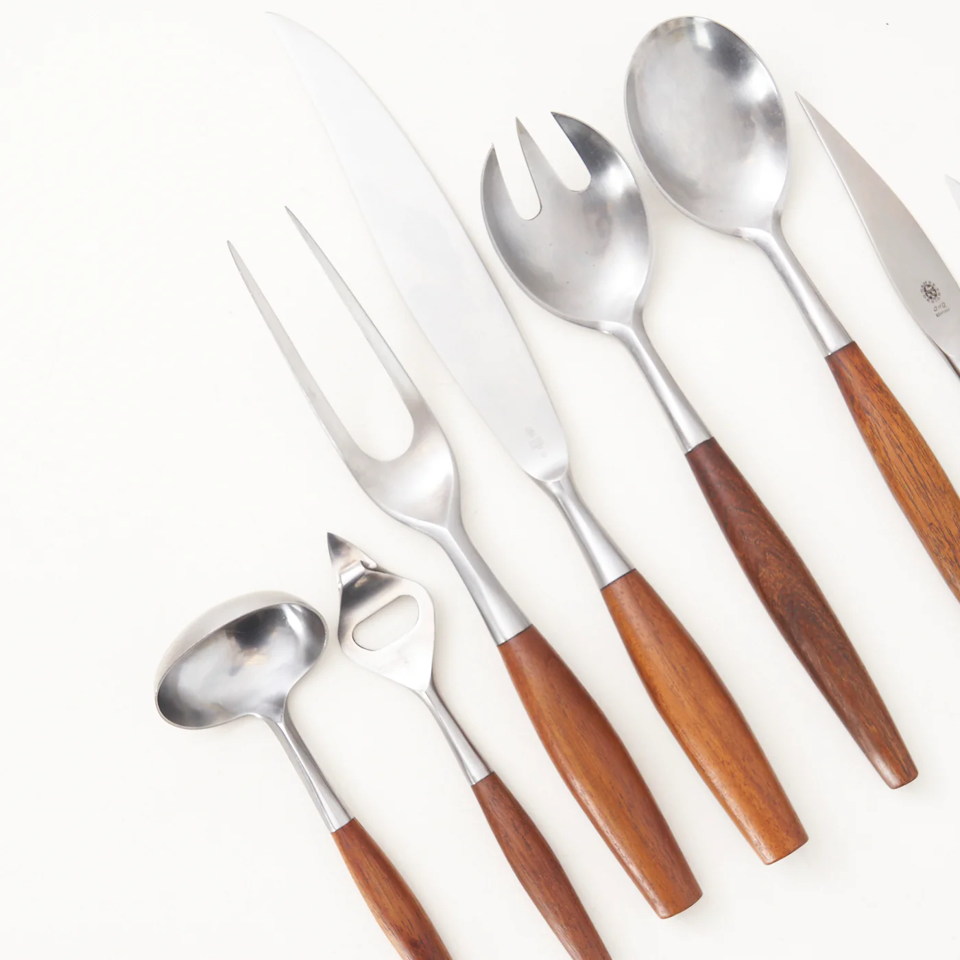 ‘Fjord’ Teak & Stainless Steel Serving Set by Jens Quistgaard for Dansk, Denmark - Image 3
