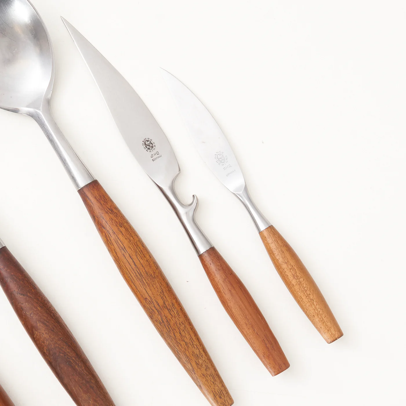 ‘Fjord’ Teak & Stainless Steel Serving Set by Jens Quistgaard for Dansk, Denmark - Image 5