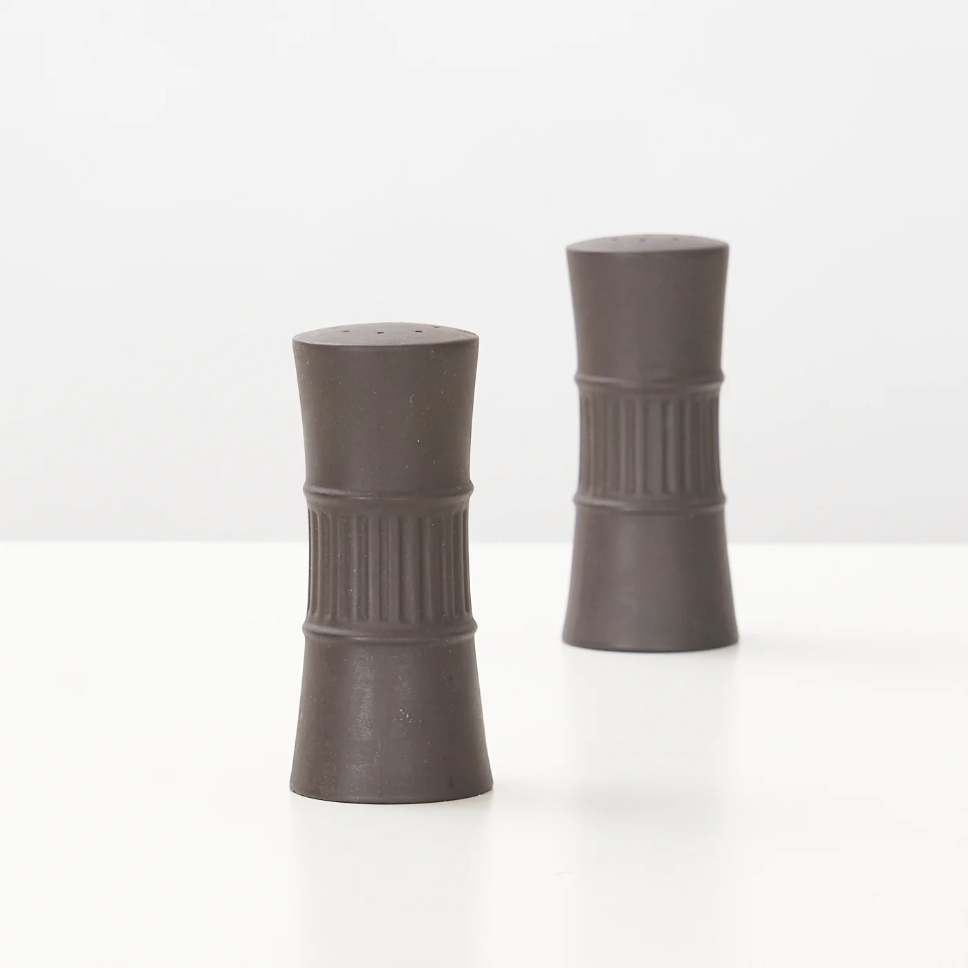 ‘Flamestone’ Ceramic Salt & Pepper Shakers by Jens Quistgaard for Dansk - Image 2
