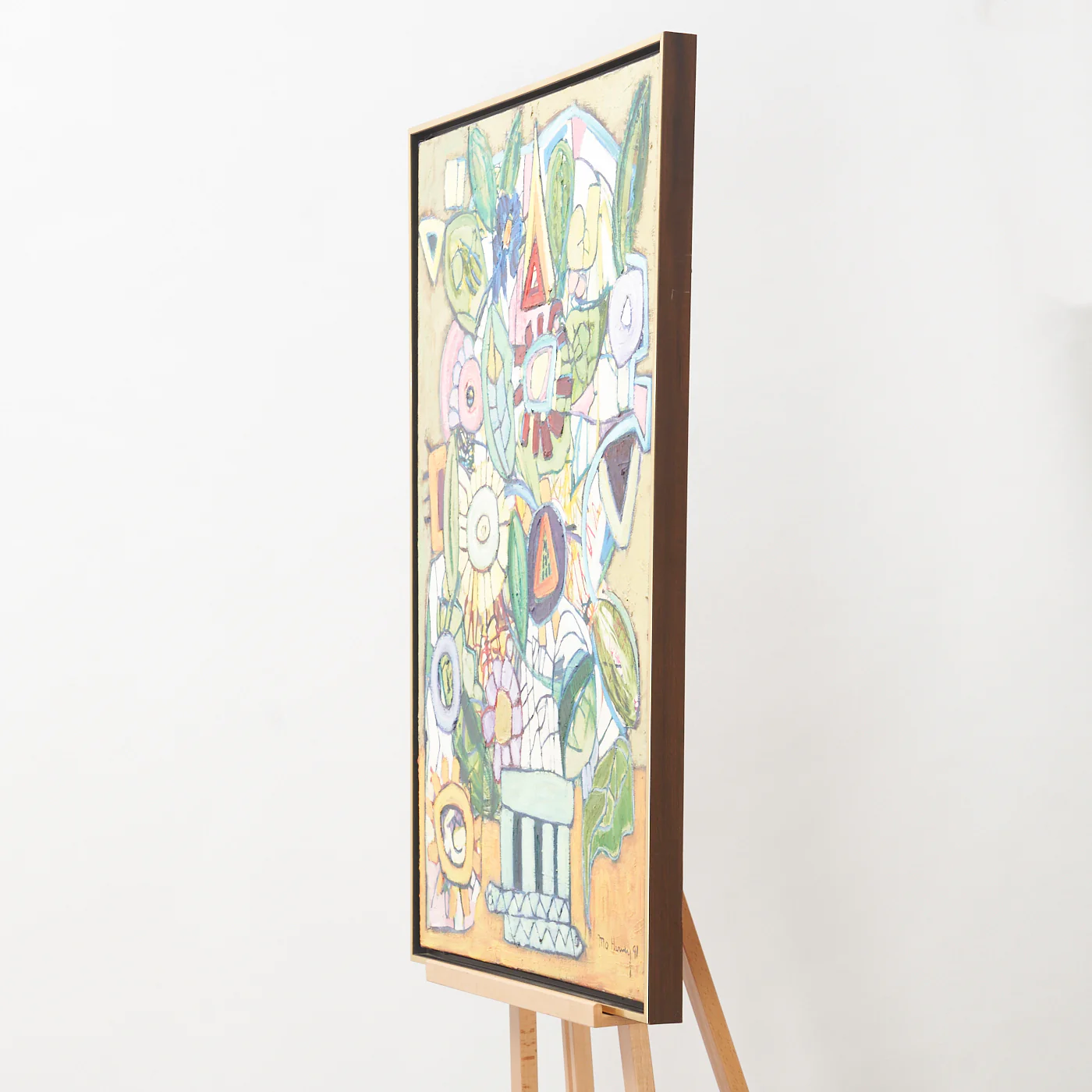 'Fleurs de Joie' Oil On Canvas Painting By Monique Harvey - Image 8