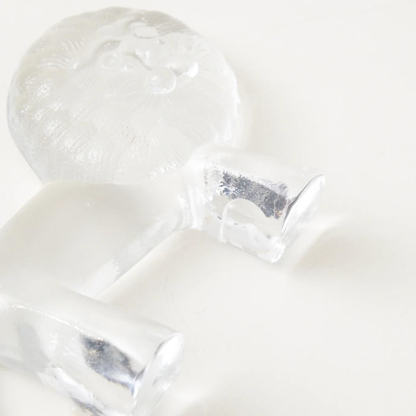 Glass Lion Paperweight by Bertil Vallien for Kosta Boda - Image 4