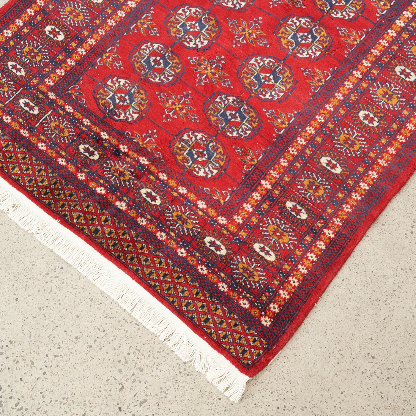 Vintage Hand-Knotted Persian Rug