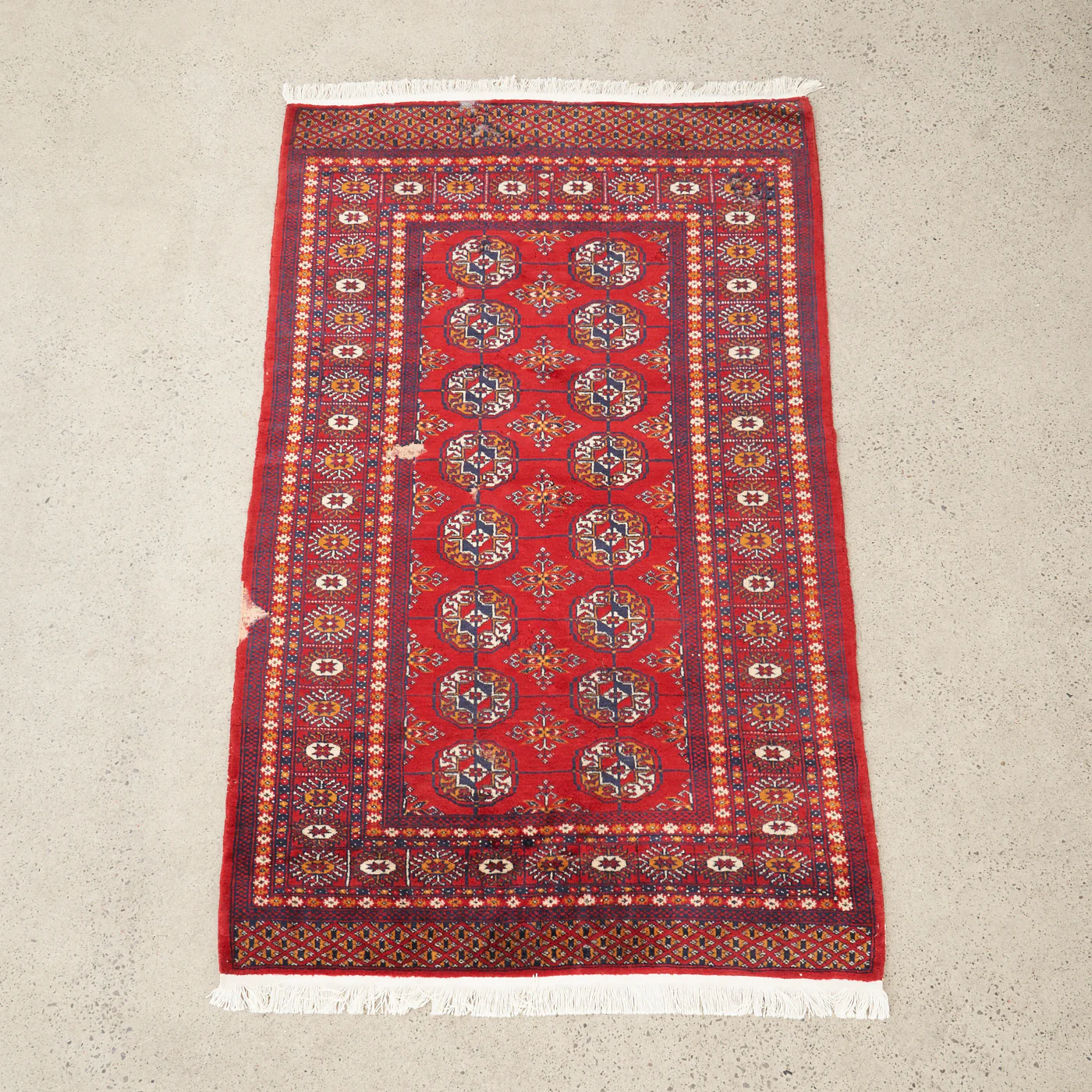 Vintage Hand-Knotted Persian Rug - Image 2