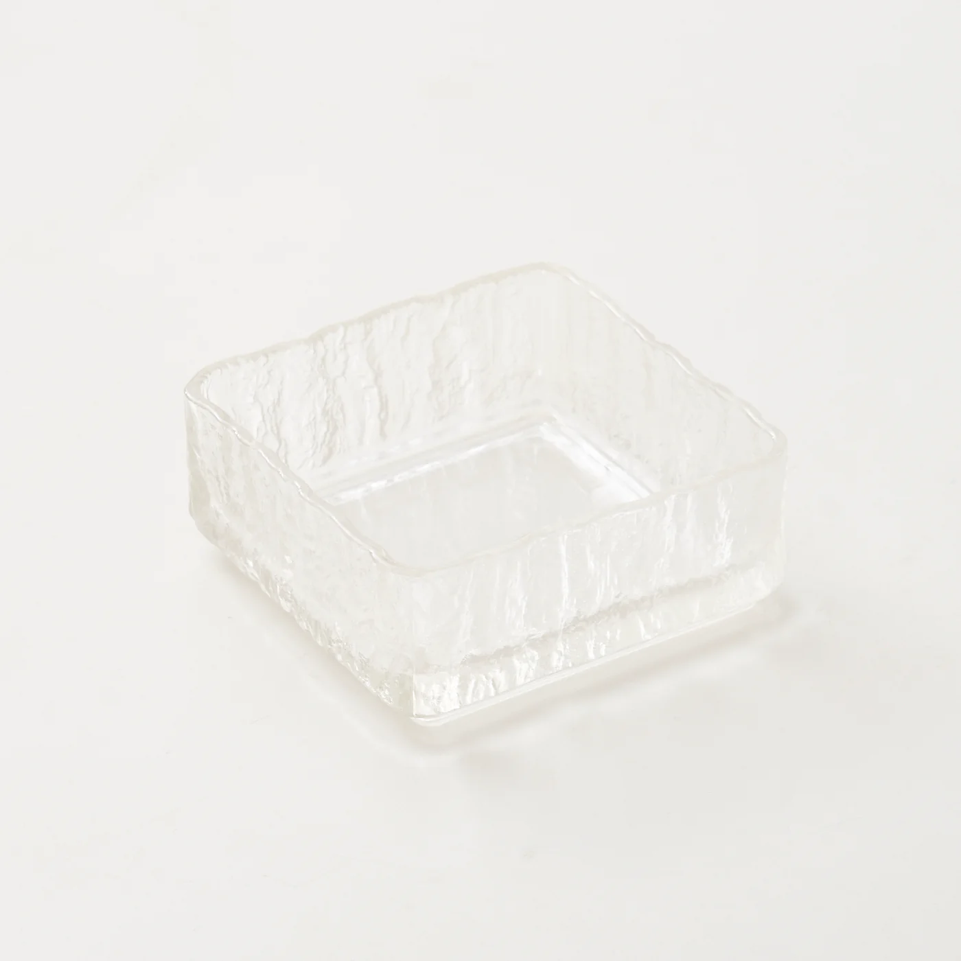 Hoya Iceberg Glass Bowl Square, Japan - Image 2