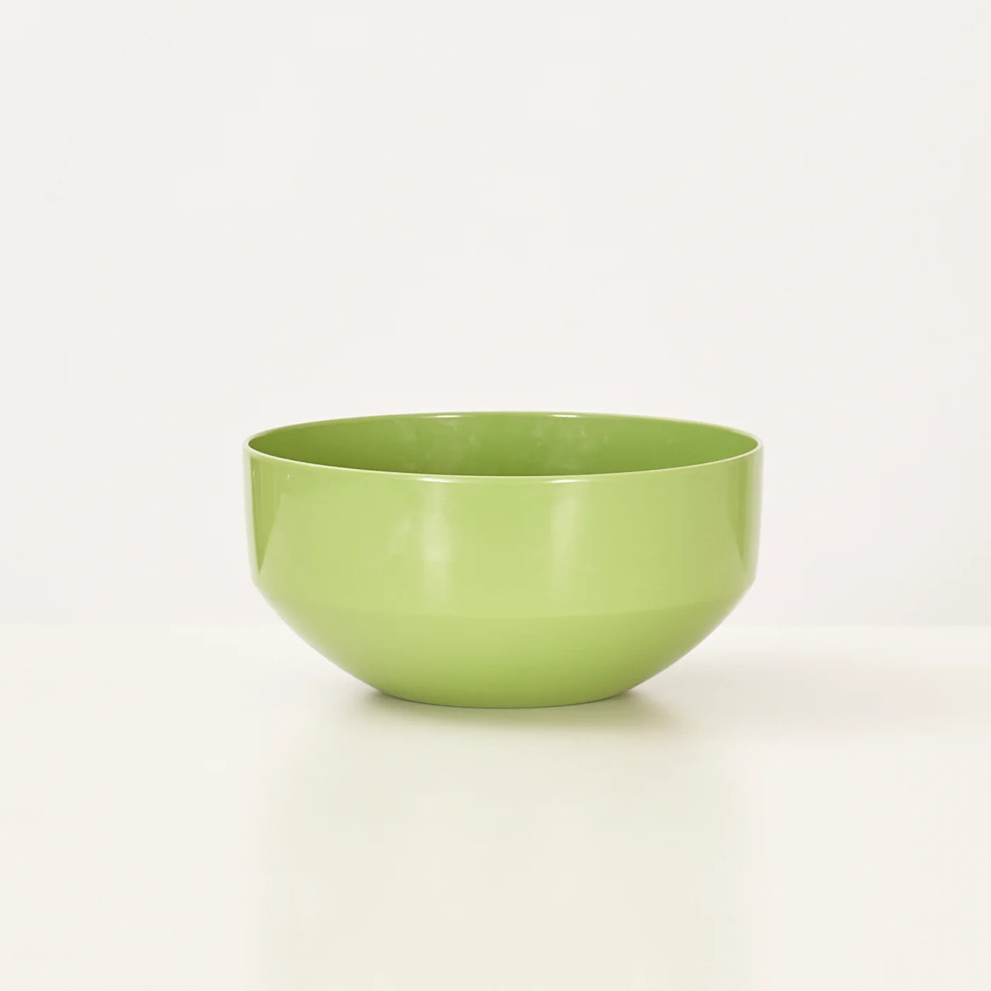 Large Green Plastic Bowl by Rosti, Denmark
