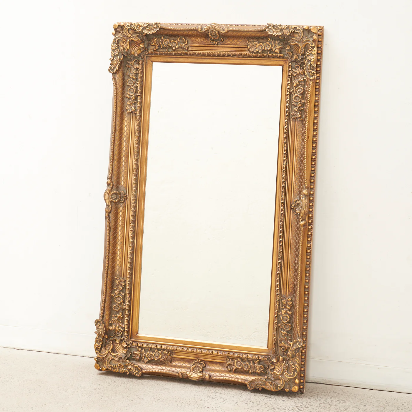 Large Ornate Gilt Framed Mirror