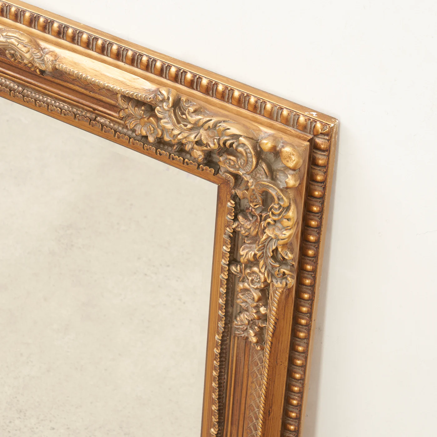 Large Ornate Gilt Framed Mirror - Image 6