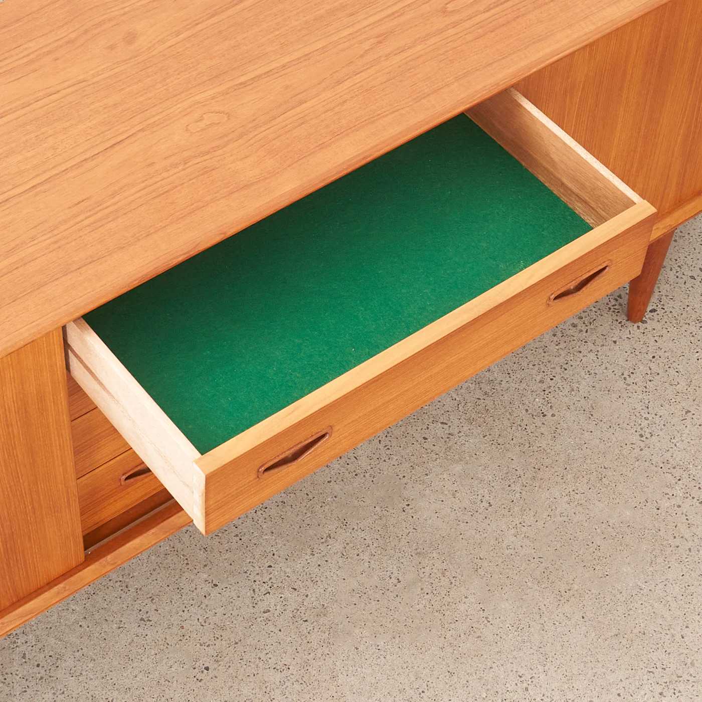 Large Teak Sideboard by Clausen & Søn, Denmark - Image 11