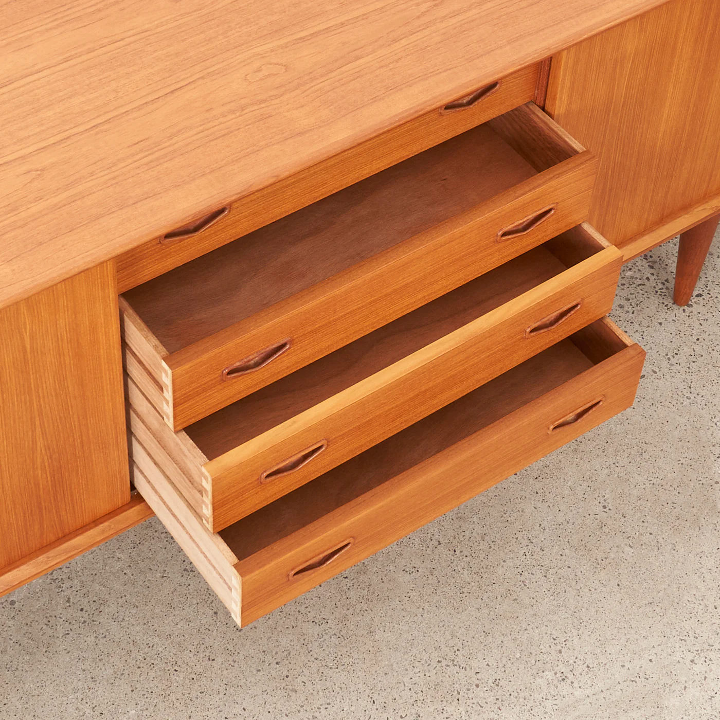 Large Teak Sideboard by Clausen & Søn, Denmark - Image 12