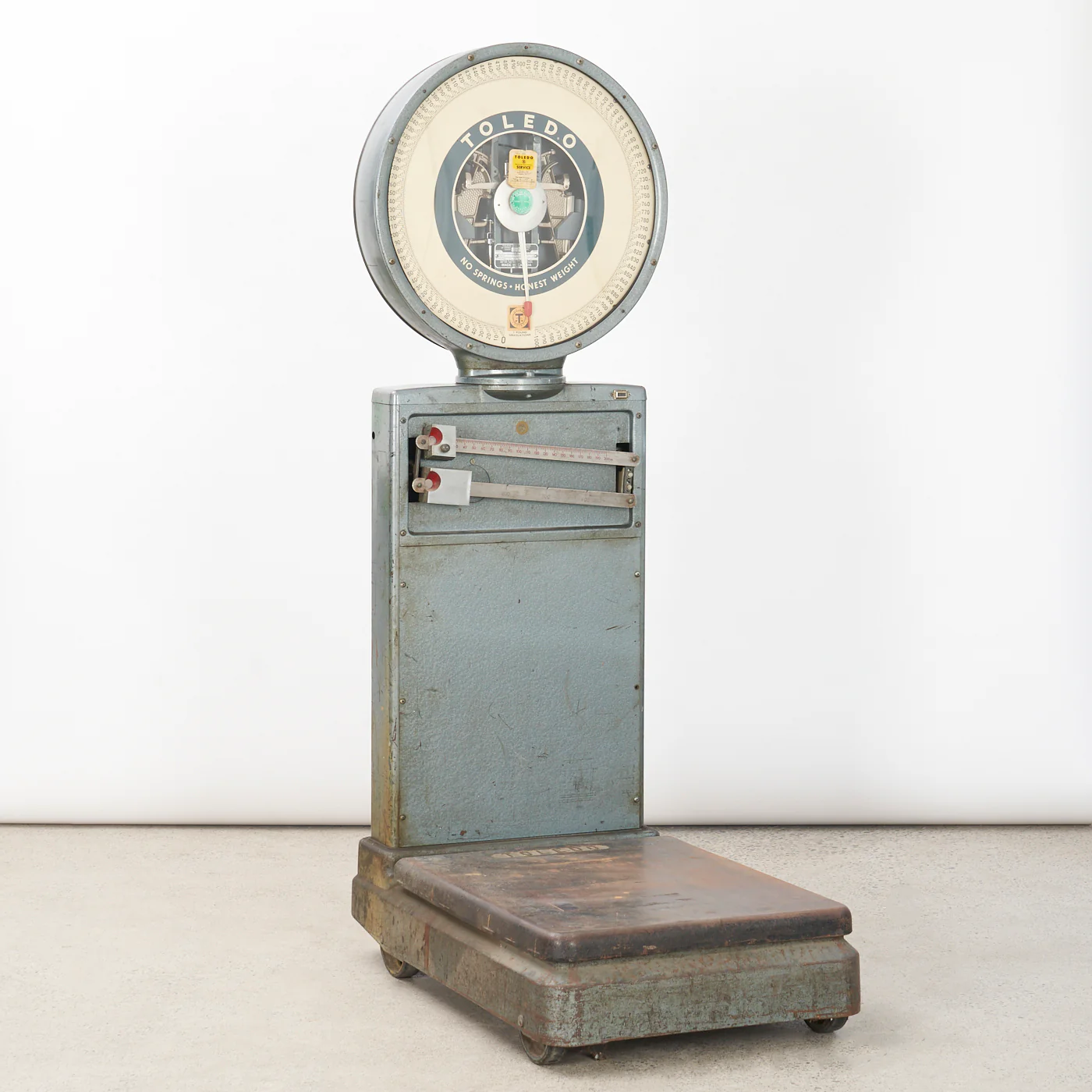 Large Vintage Industrial Scale by Toledo