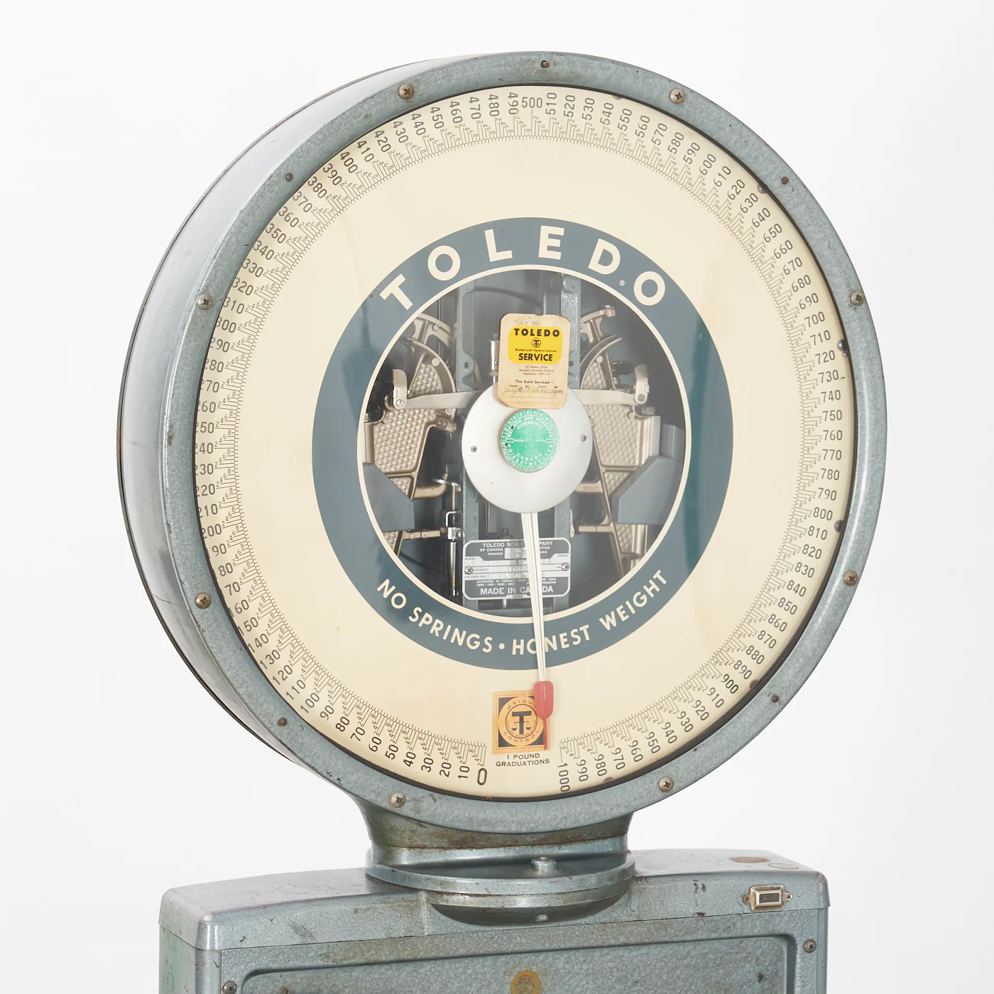 Large Vintage Industrial Scale by Toledo - Image 2