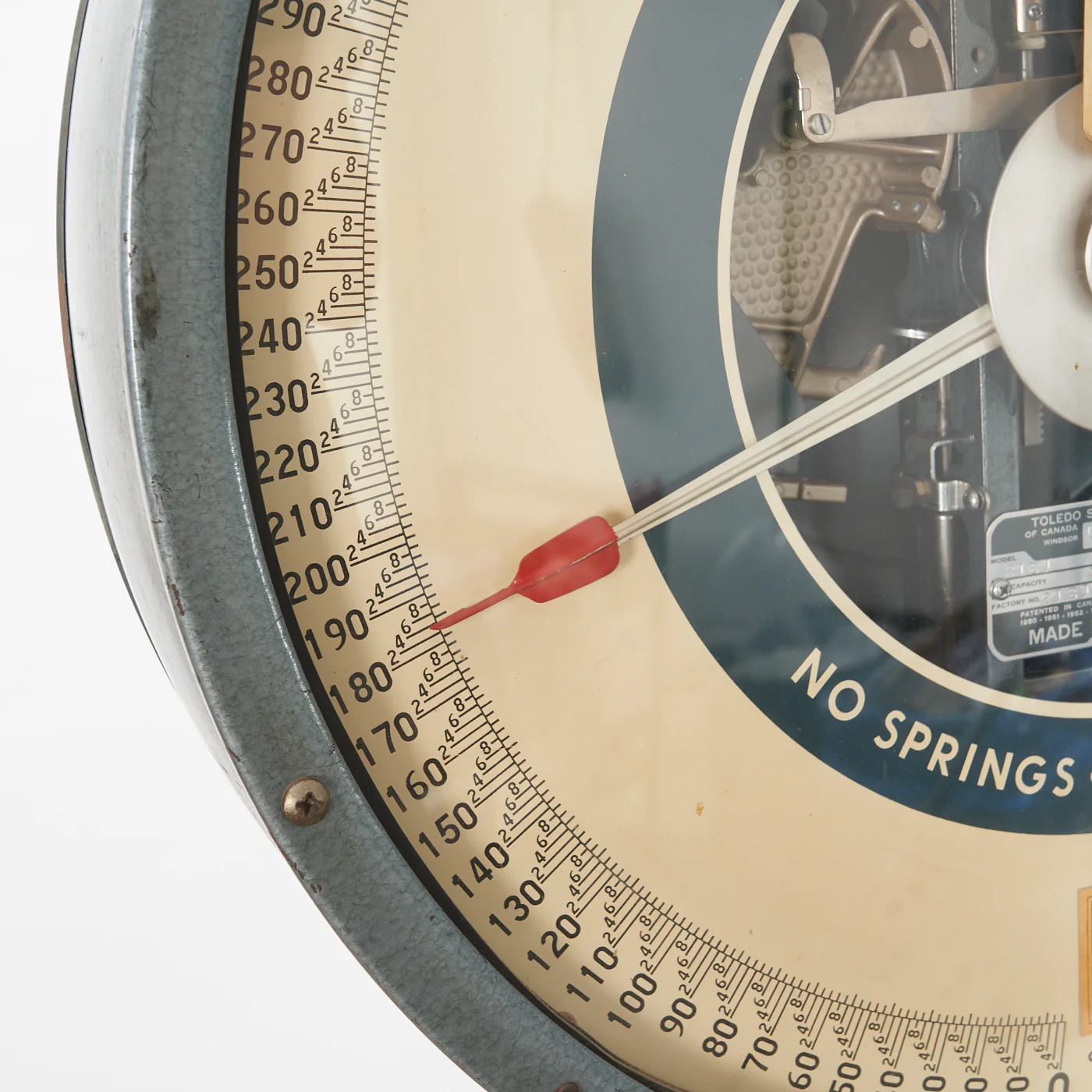 Large Vintage Industrial Scale by Toledo - Image 9
