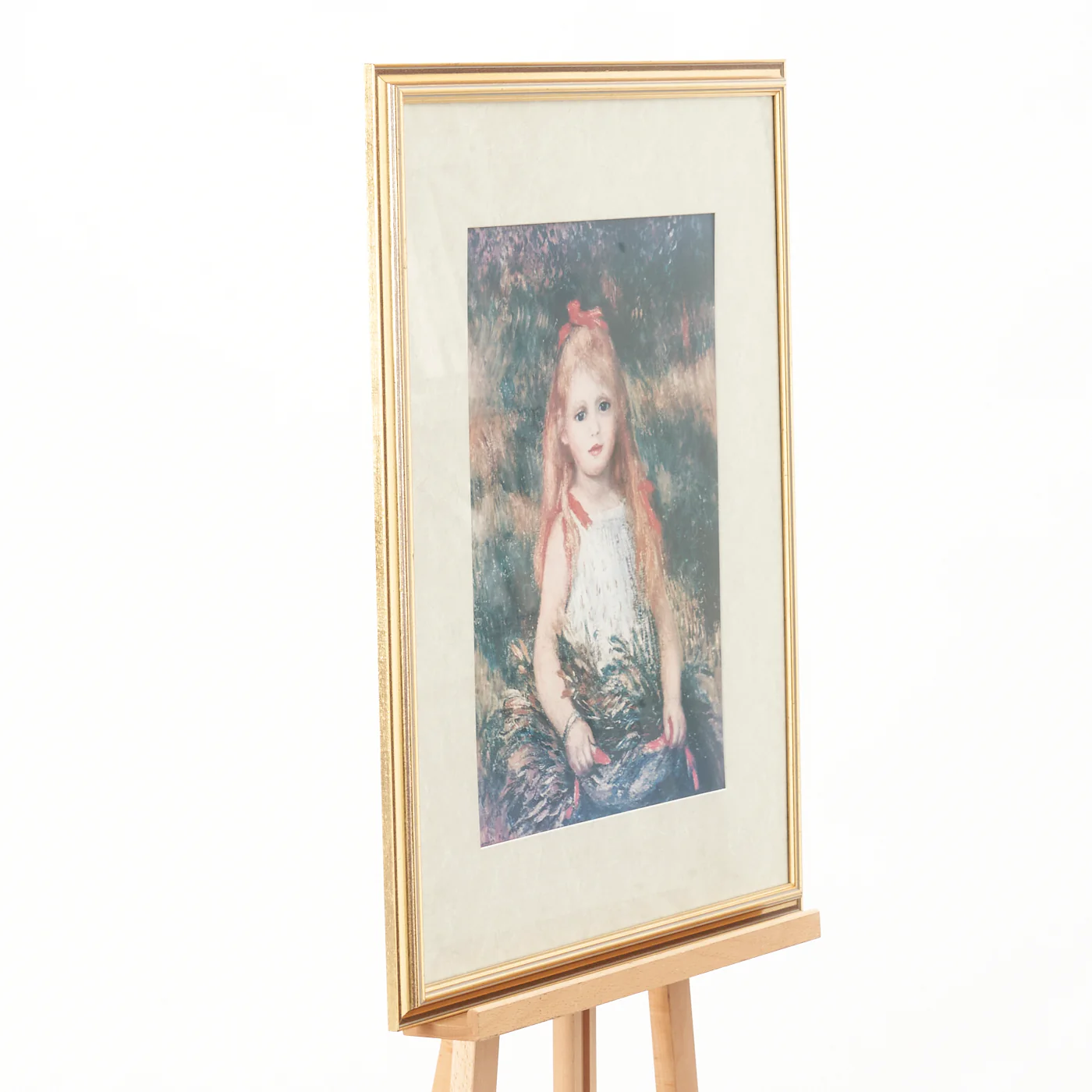 'Little Girl With a Sheaf of Corn' Print by Pierre-Auguste Renoir - Image 3