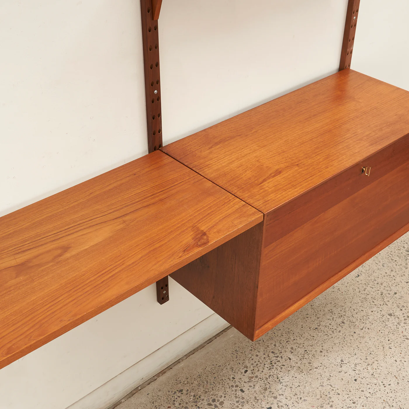 Modular Teak Wall Unit by Poul Cadovius, Denmark - Image 11