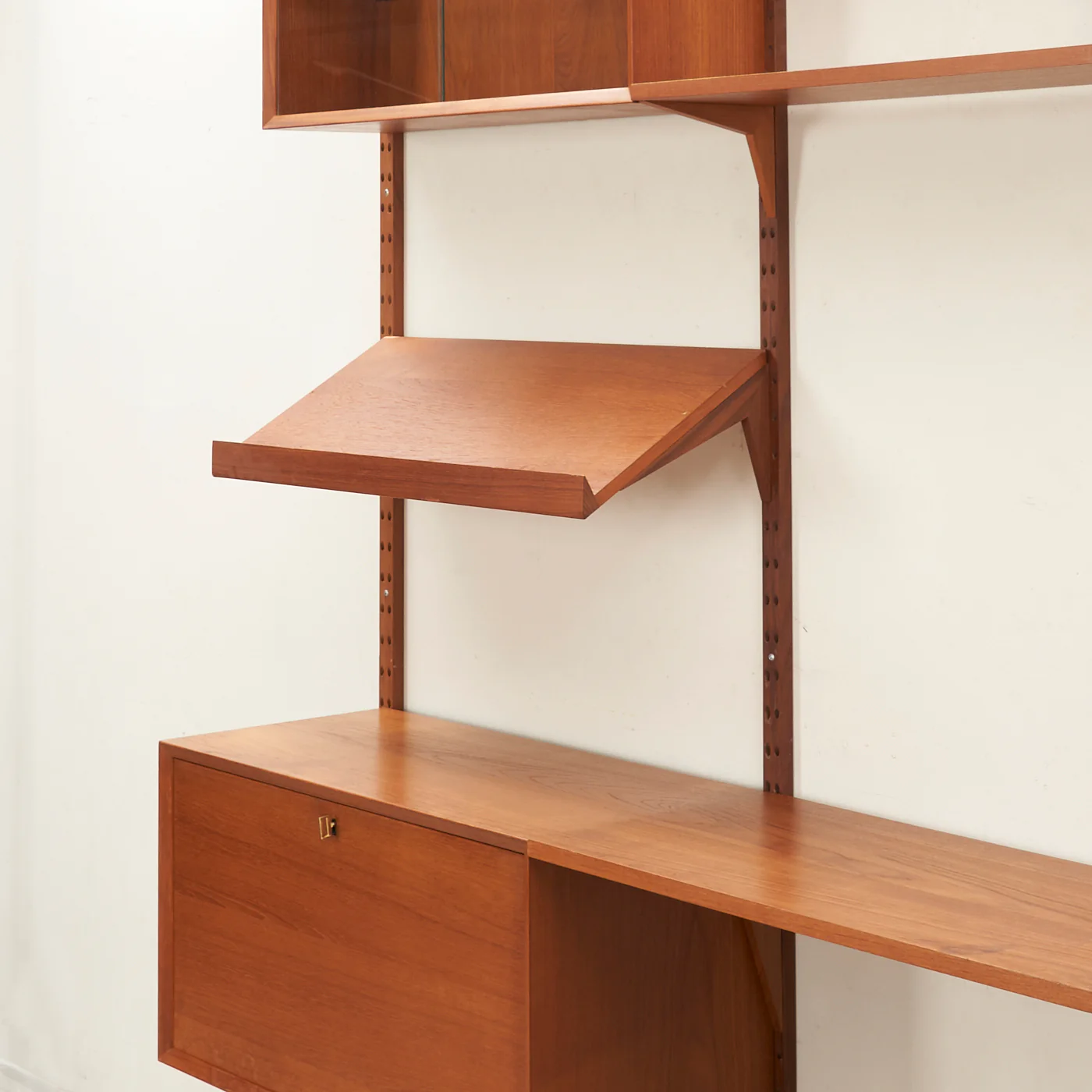 Modular Teak Wall Unit by Poul Cadovius, Denmark - Image 12