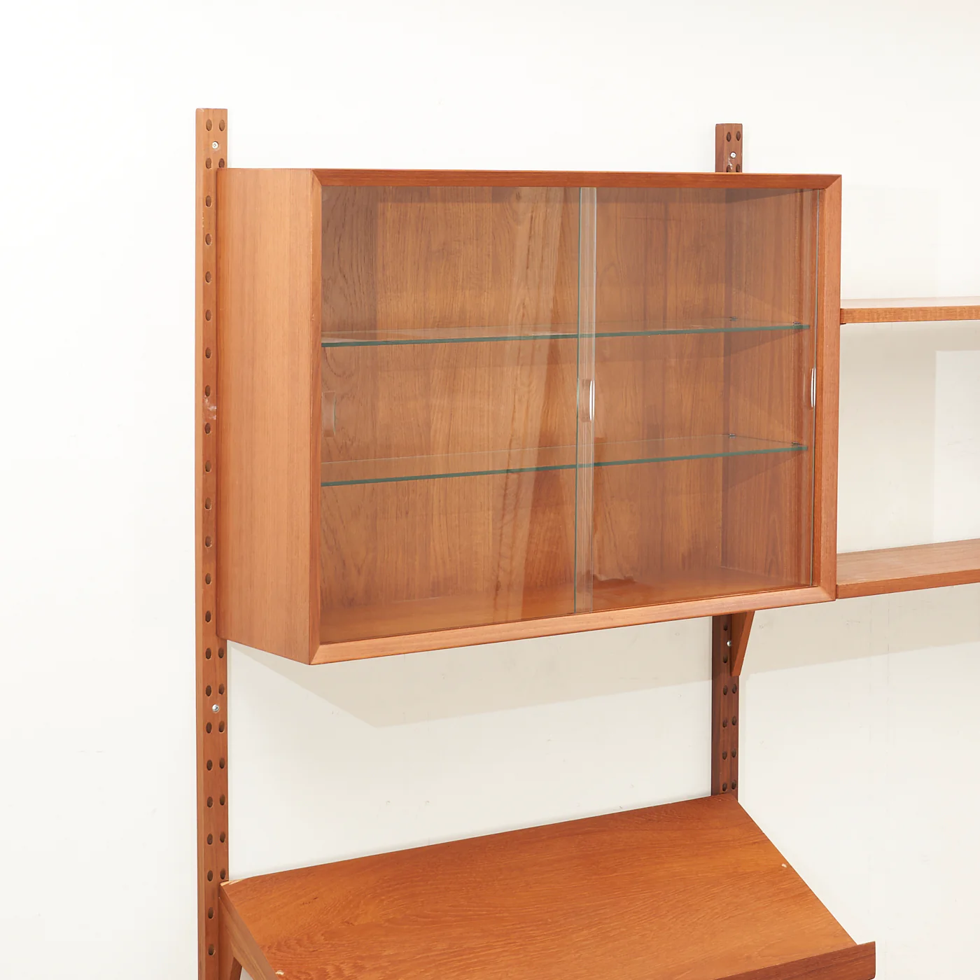 Modular Teak Wall Unit by Poul Cadovius, Denmark - Image 7