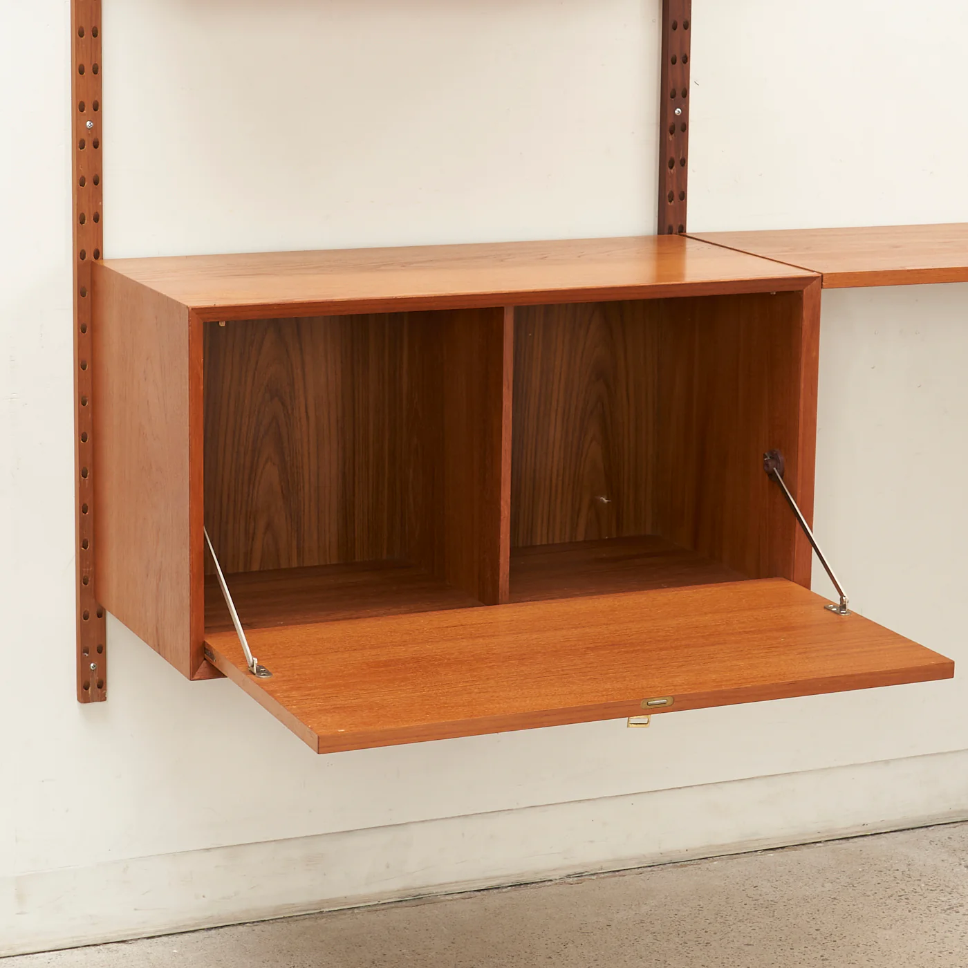 Modular Teak Wall Unit by Poul Cadovius, Denmark - Image 9