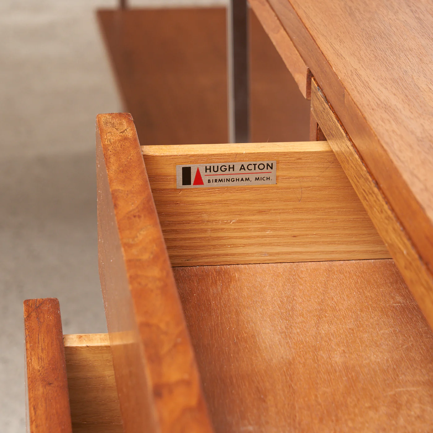 Modular Walnut Desk & Wall Unit by Hugh Acton - Image 10