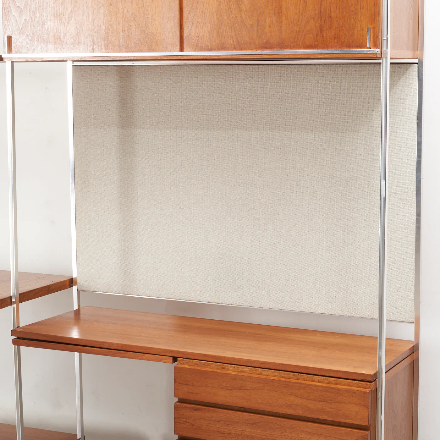 Modular Walnut Desk & Wall Unit by Hugh Acton - Image 11