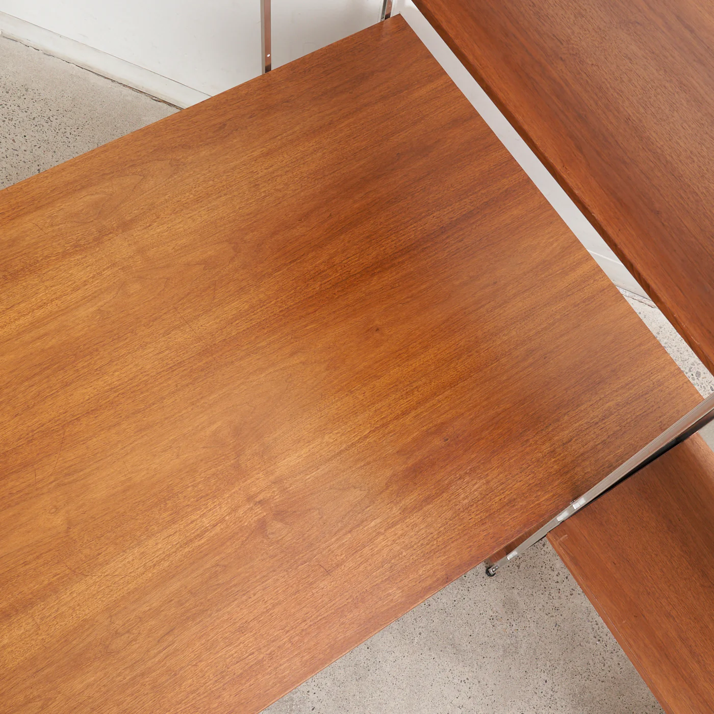 Modular Walnut Desk & Wall Unit by Hugh Acton - Image 6