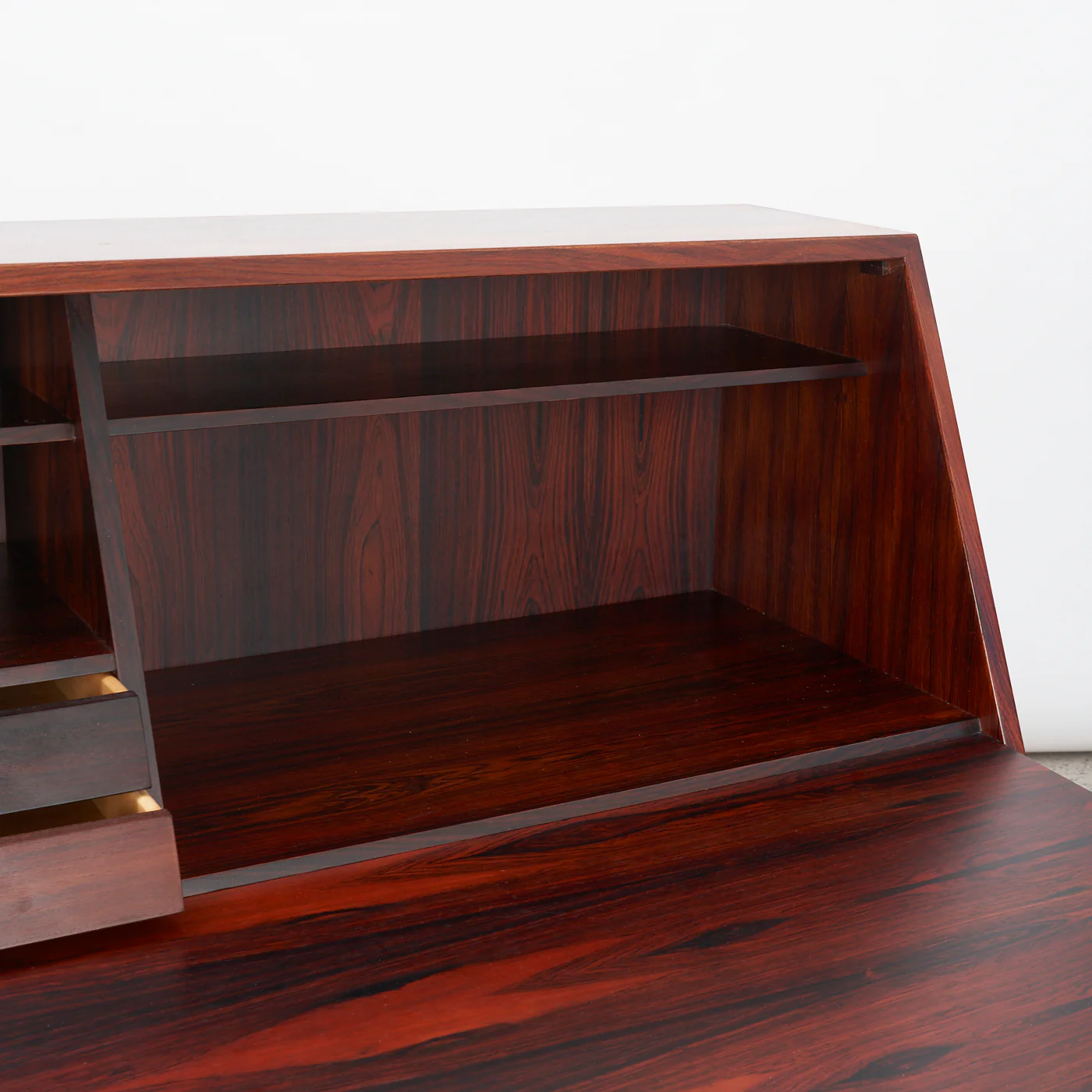 'Nr. 68' Rosewood Secretary by Arne Wahl Iversen for Vinde Møbelfabrik, Denmark - Image 11