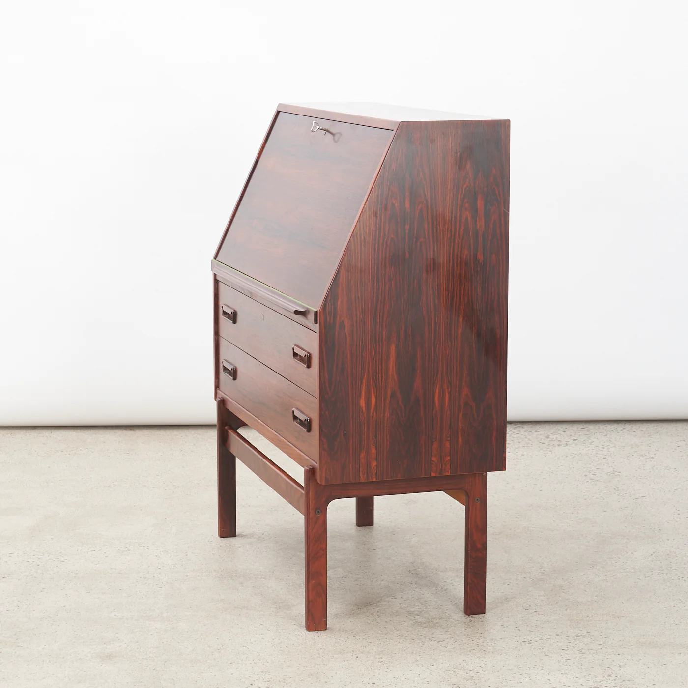 'Nr. 68' Rosewood Secretary by Arne Wahl Iversen for Vinde Møbelfabrik, Denmark - Image 13