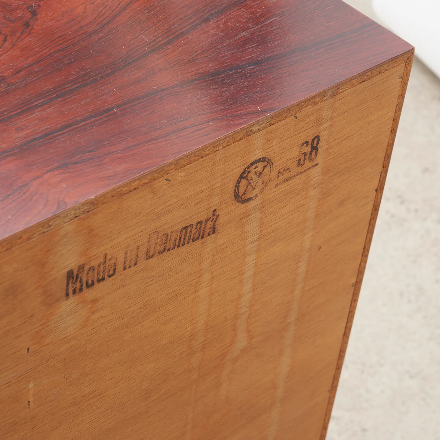 'Nr. 68' Rosewood Secretary by Arne Wahl Iversen for Vinde Møbelfabrik, Denmark - Image 14